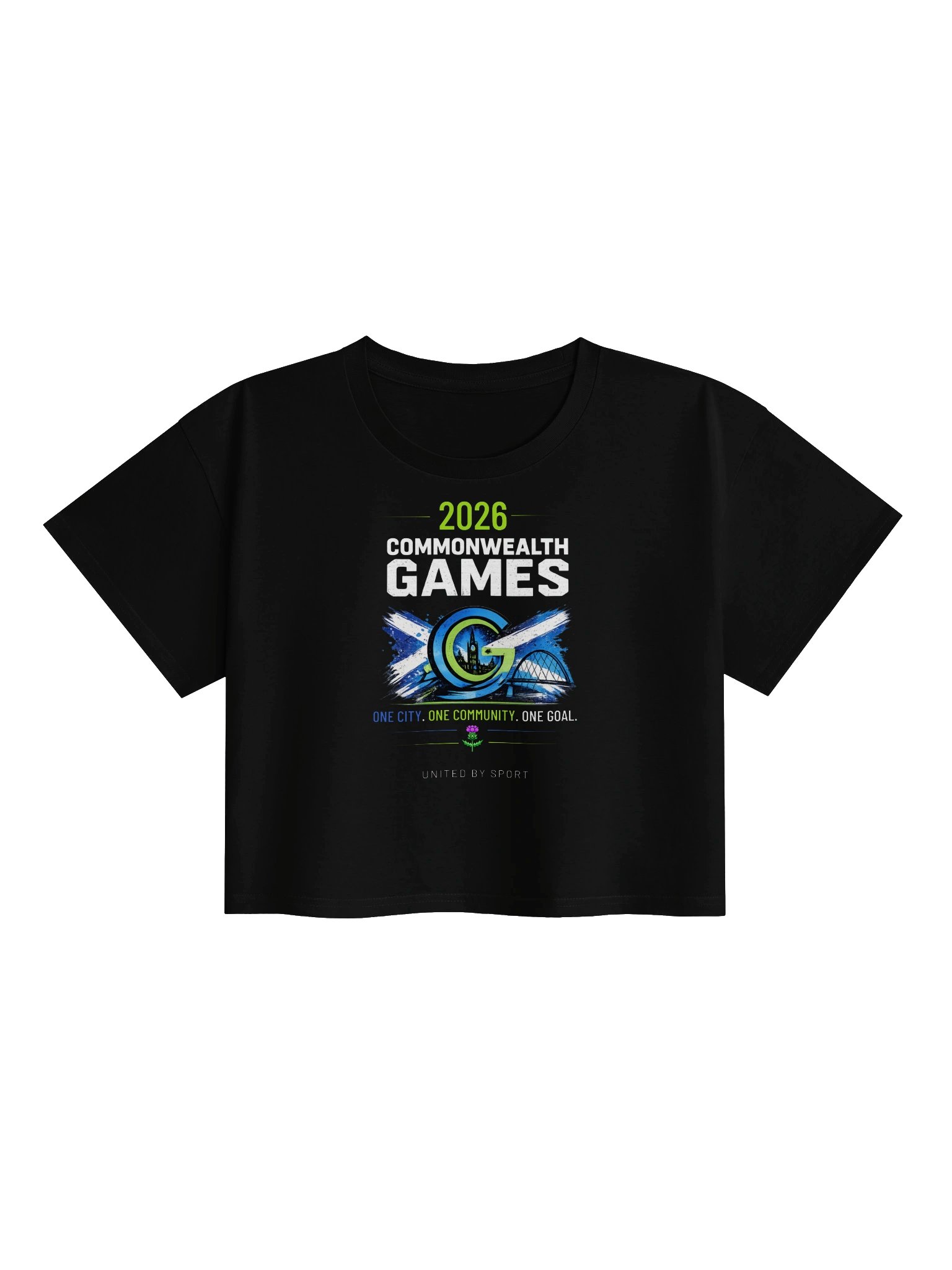 Commonwealth Games 2026 Crop Top Graphic product image (1)