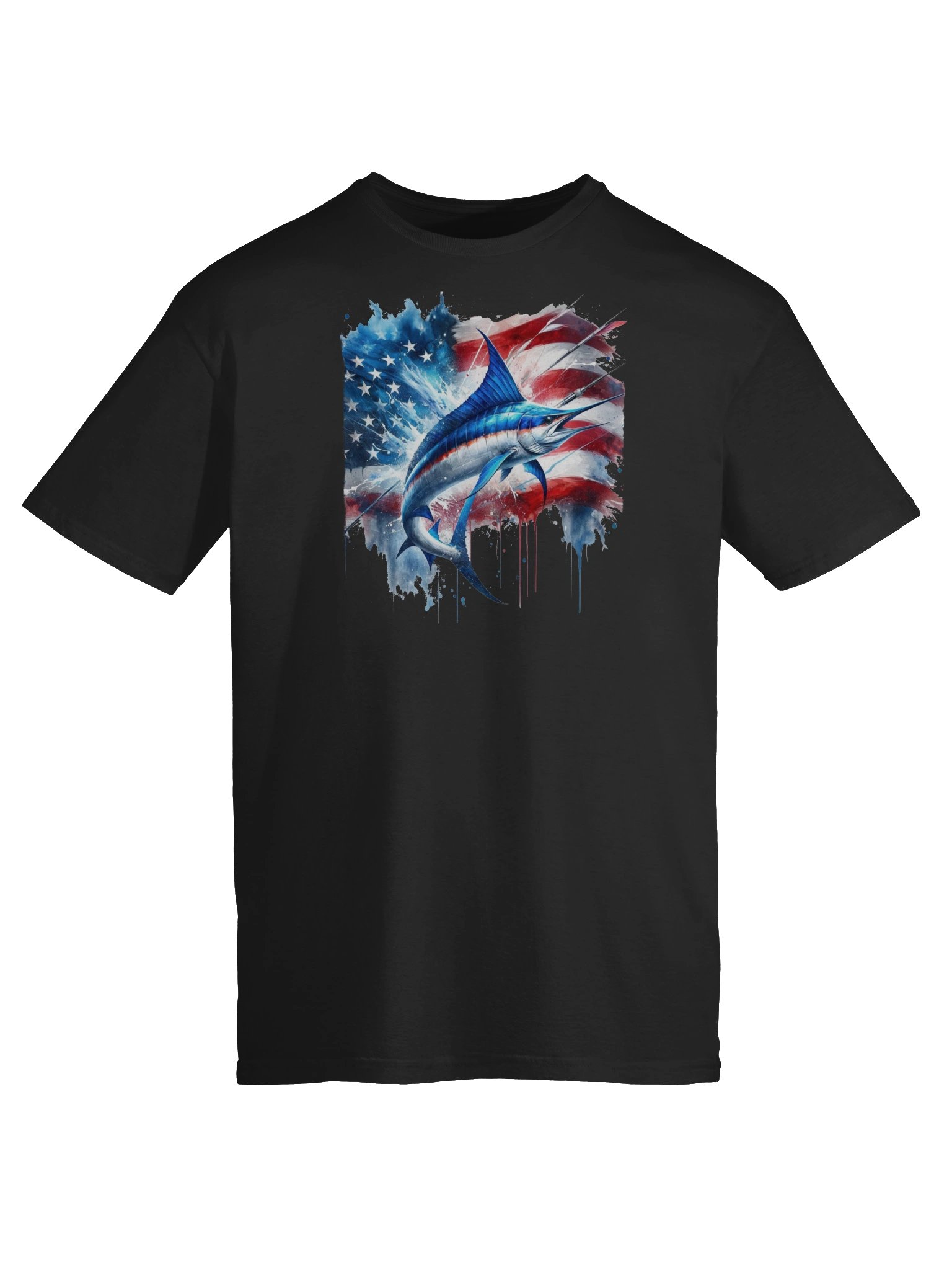 Patriotic Marlin T-Shirt product image (2)