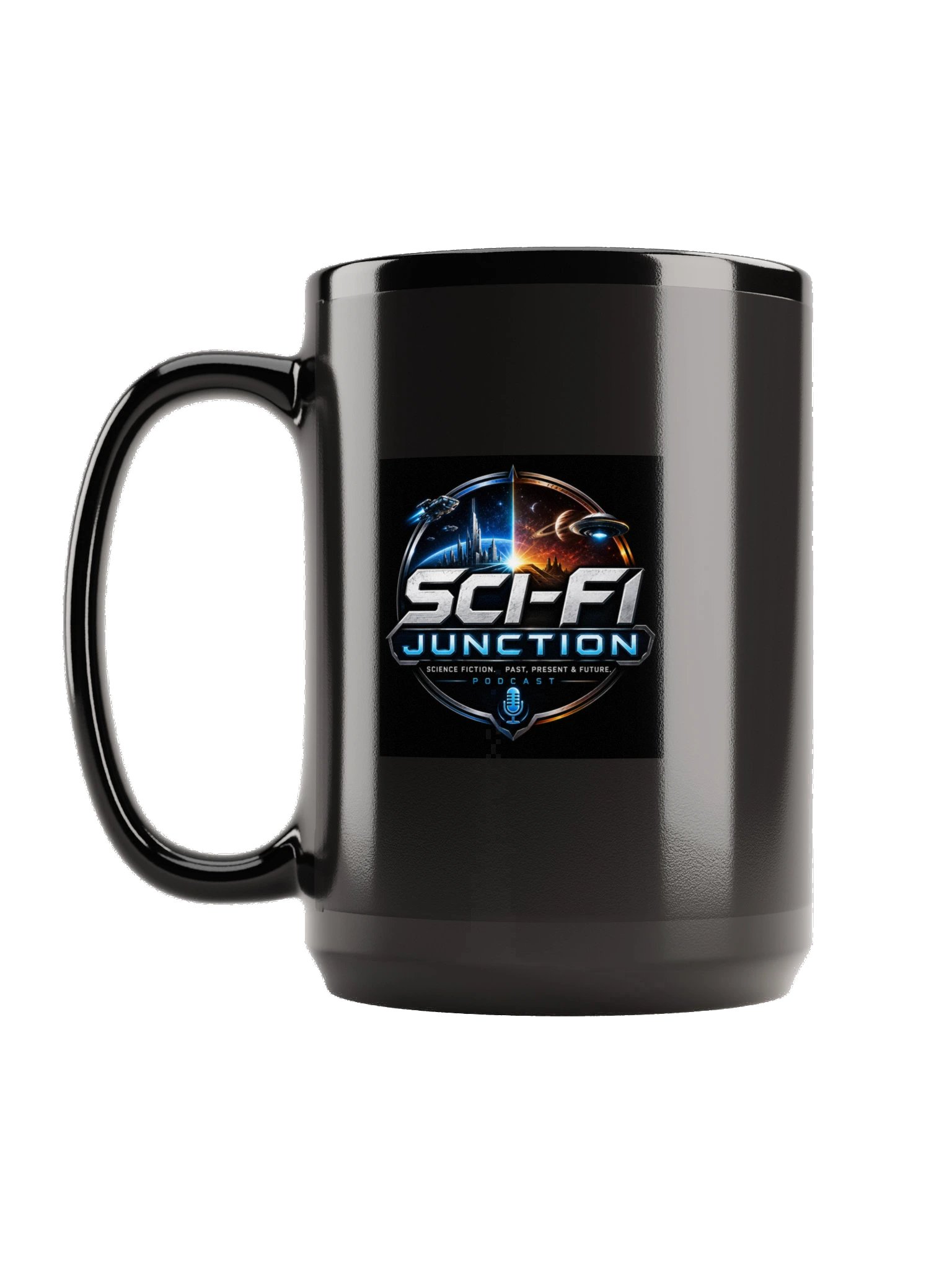Sci Fi Junction Store Black Glossy Mug product image (1)