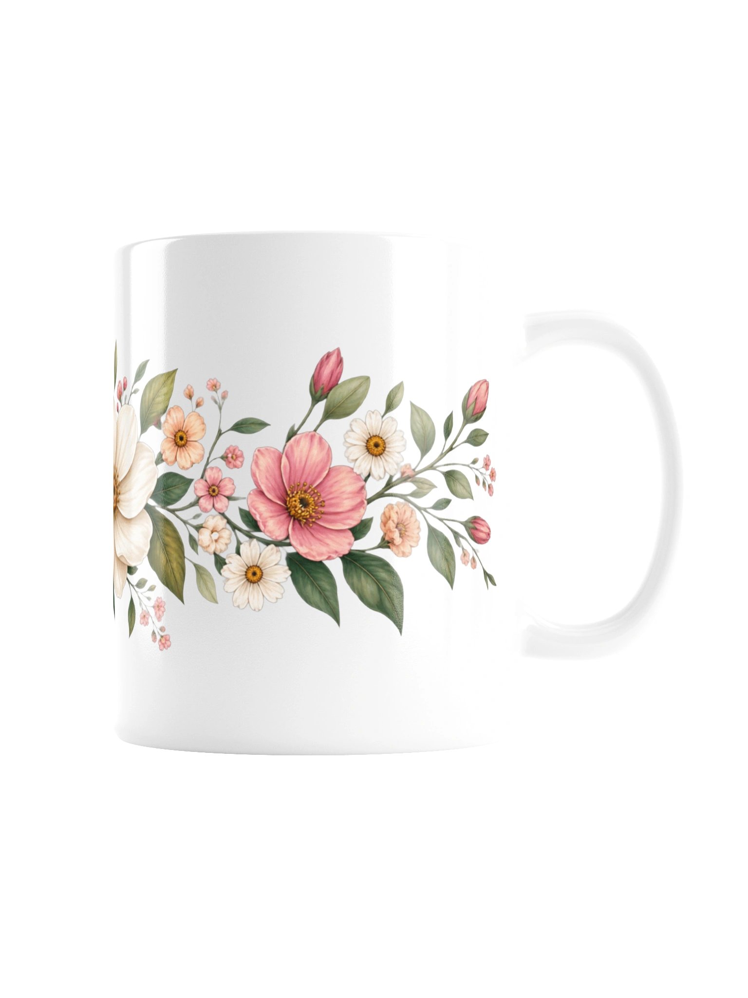 Floral Mug – Elegant Flower Coffee Mug product image (8)