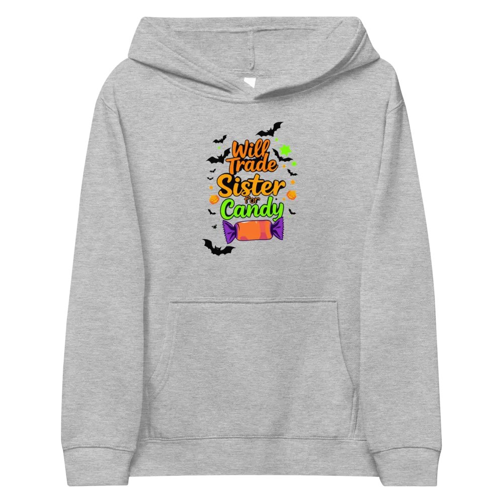Will Trade Sister For Candy Youth Pullover Fleece product image (28)