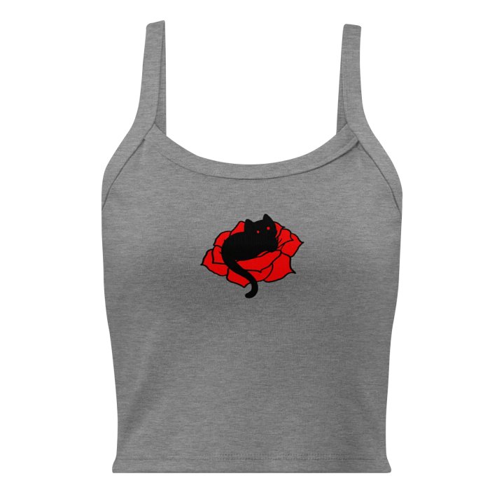 Rose Kitten Crop Tank (womens) product image (1)