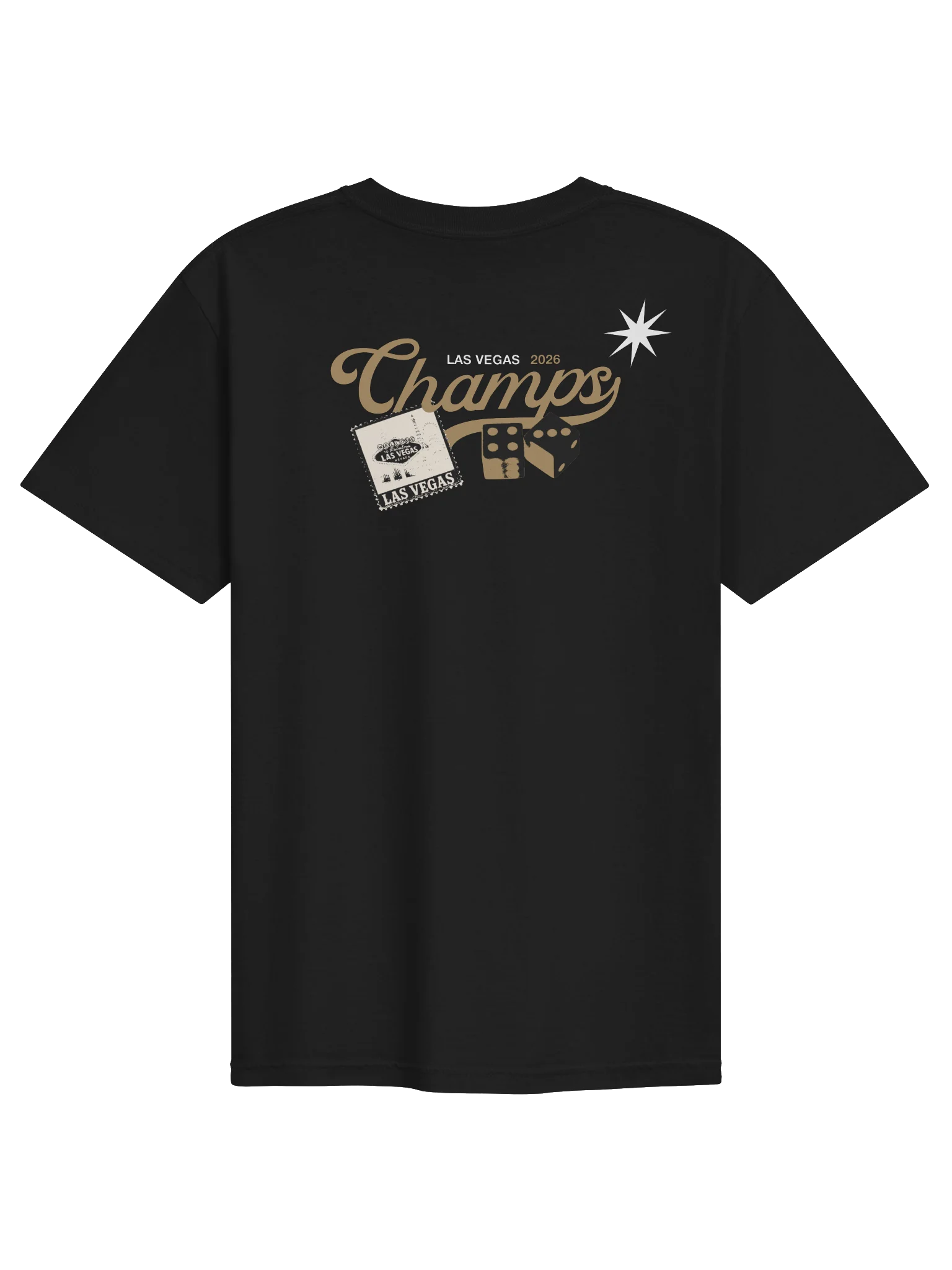 Champs 2026 Black Event Tee product image (2)