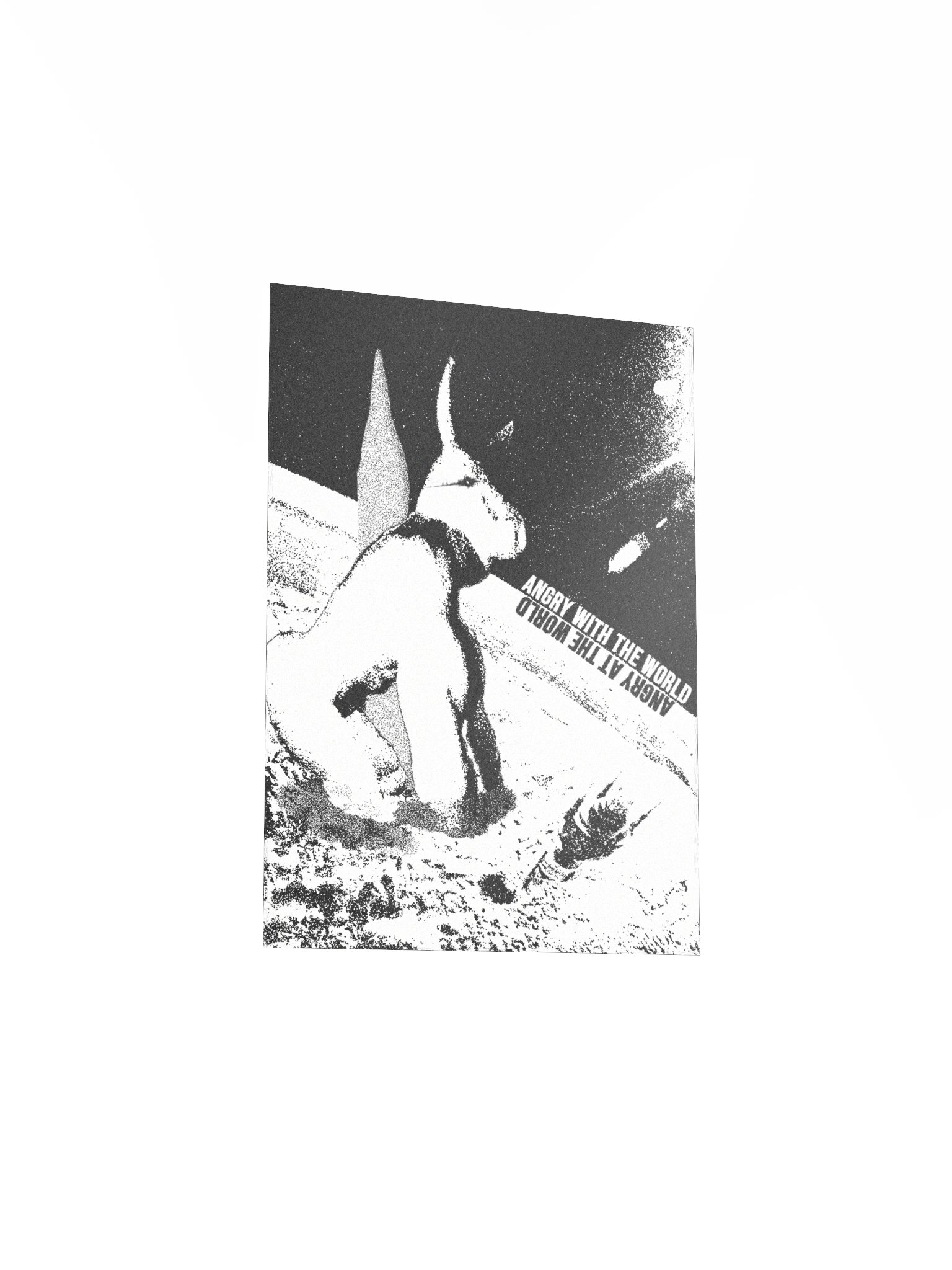 ANGER IS ALL - b&w poster product image (3)