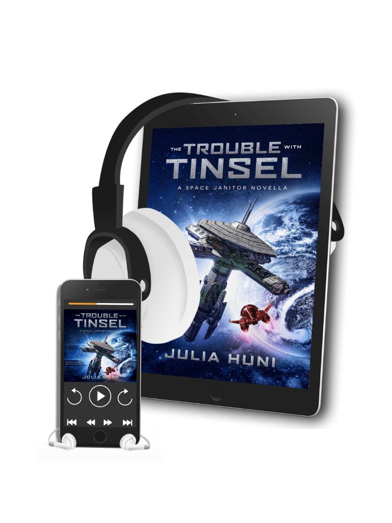 The Trouble with TInsel audiobook product image (1)
