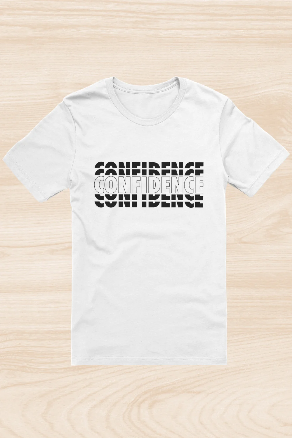 Confidence Design T-Shirt #107 product image (1)