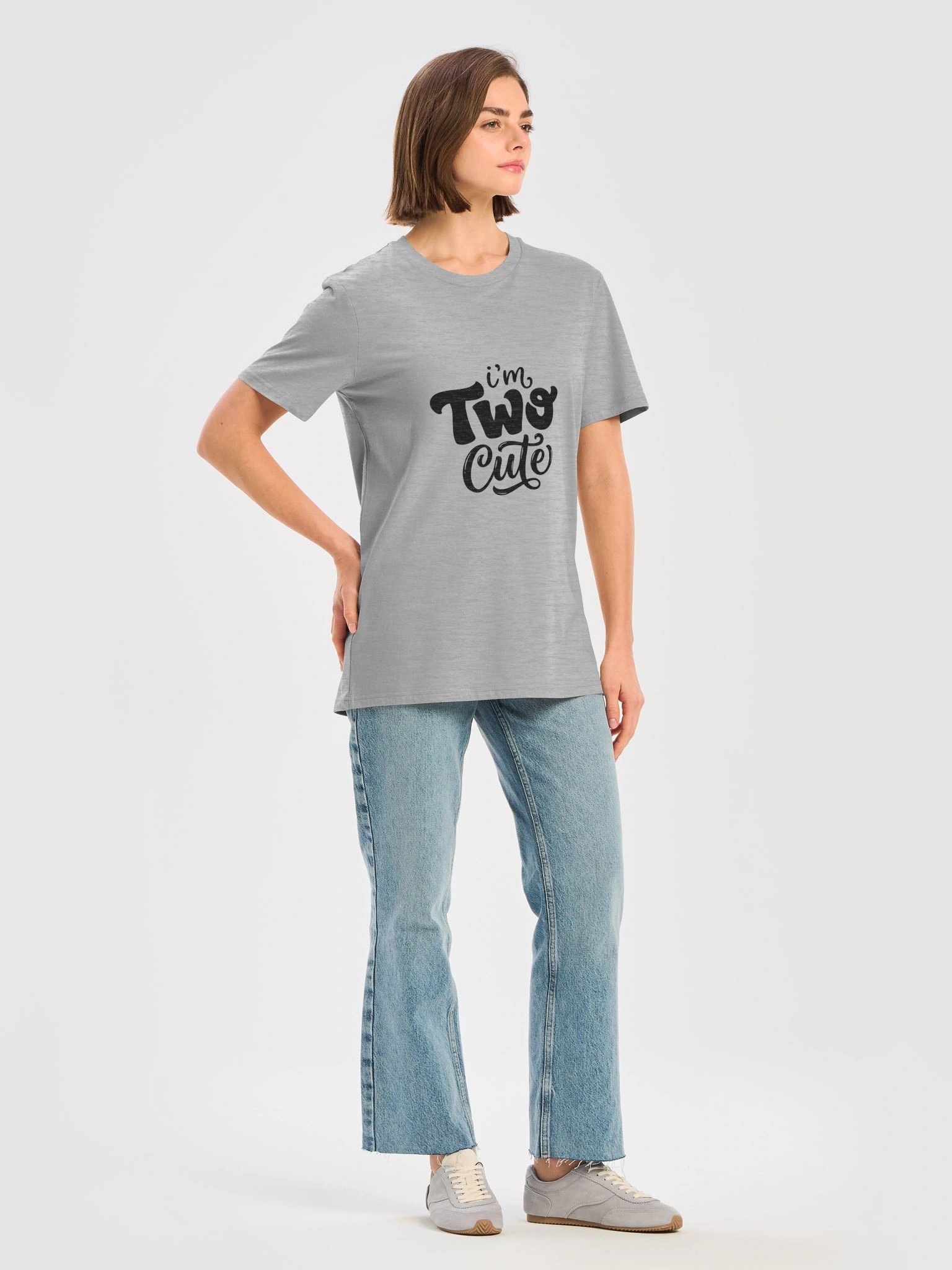 I'm Two Cute – 2nd Birthday Girl T-Shirt | Cute Toddler Birthday Outfit product image (1)