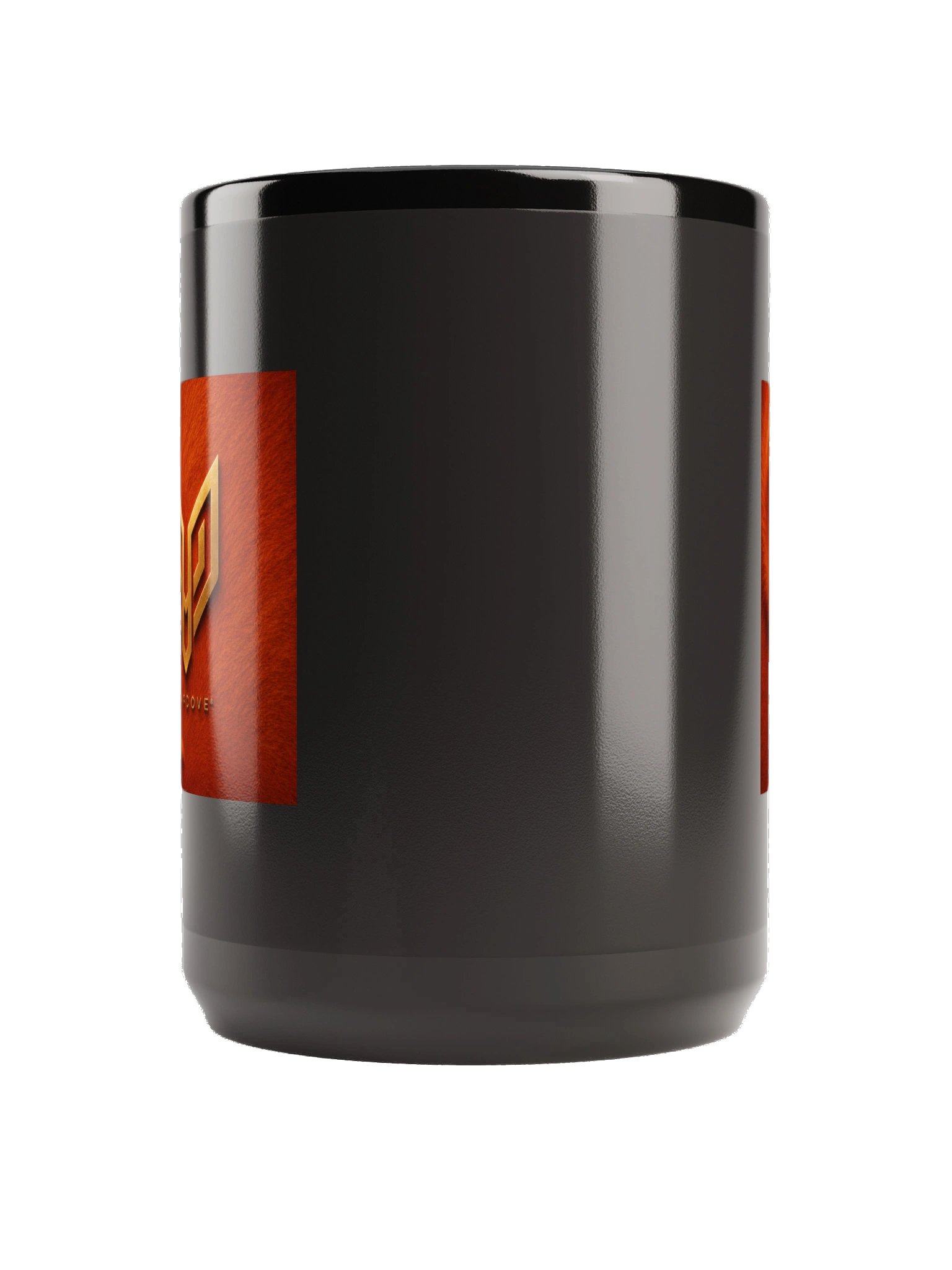 PEAFDOVE® TAIL — Black Ember Signature Mug product image (2)