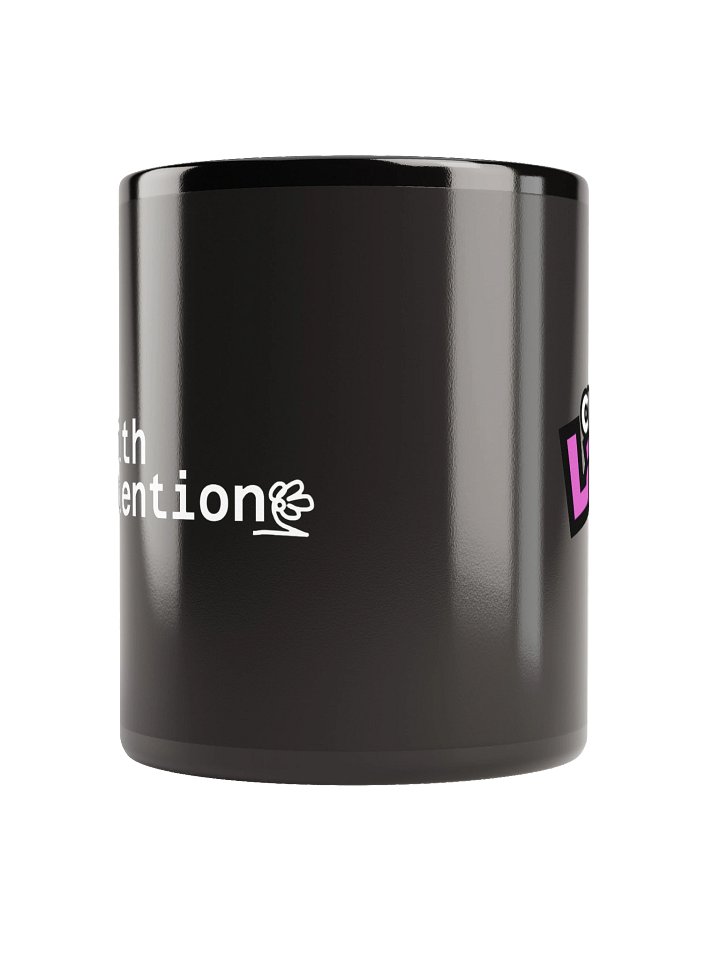 “Intentional” Chicago Landie Mug - Pink Black product image (2)