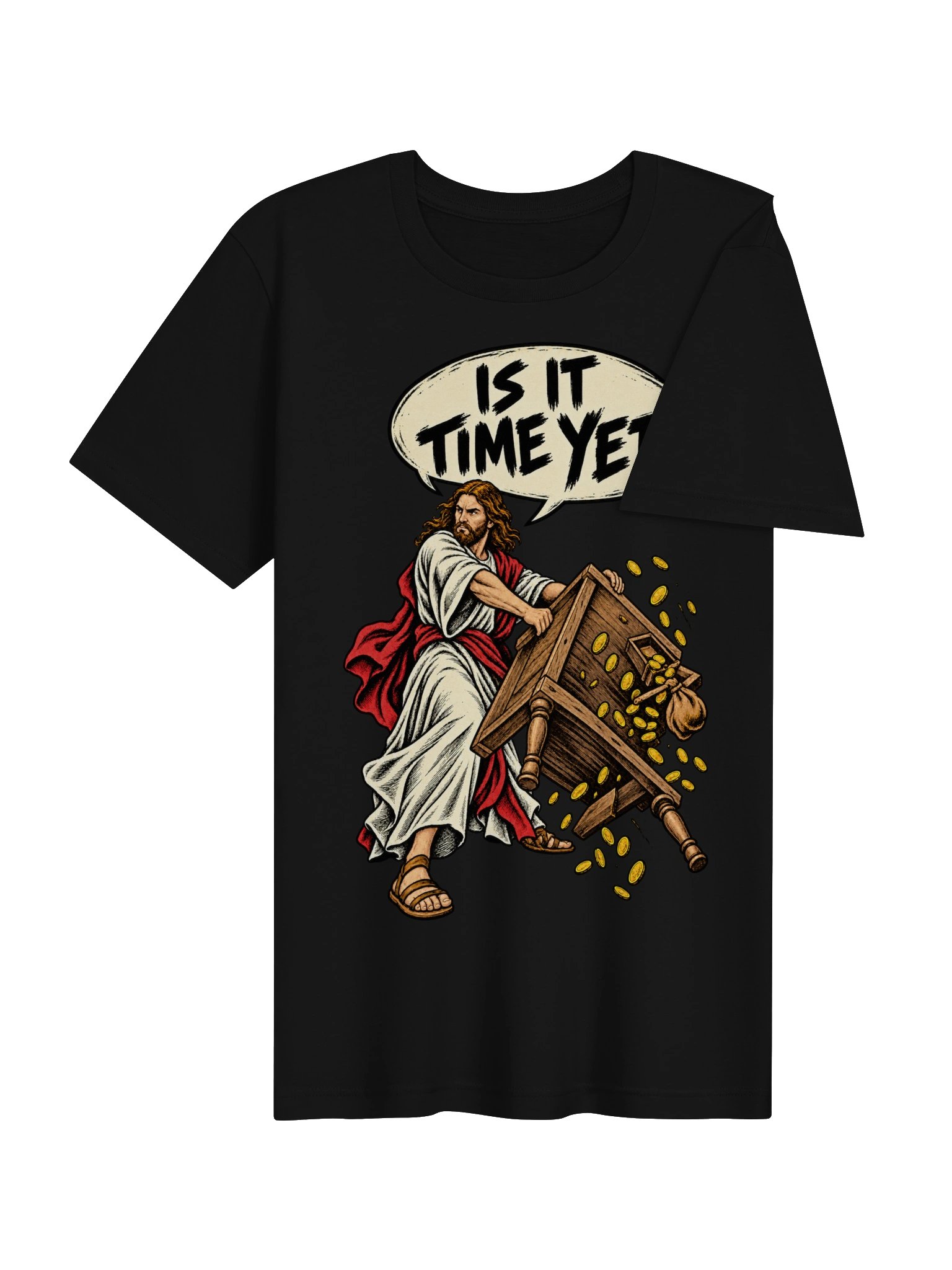 Jesus Tables T-shirt product image (4)