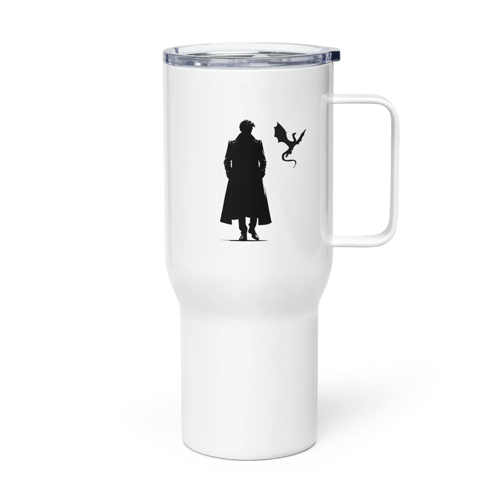 First I Drink the Tea Travel Mug product image (3)