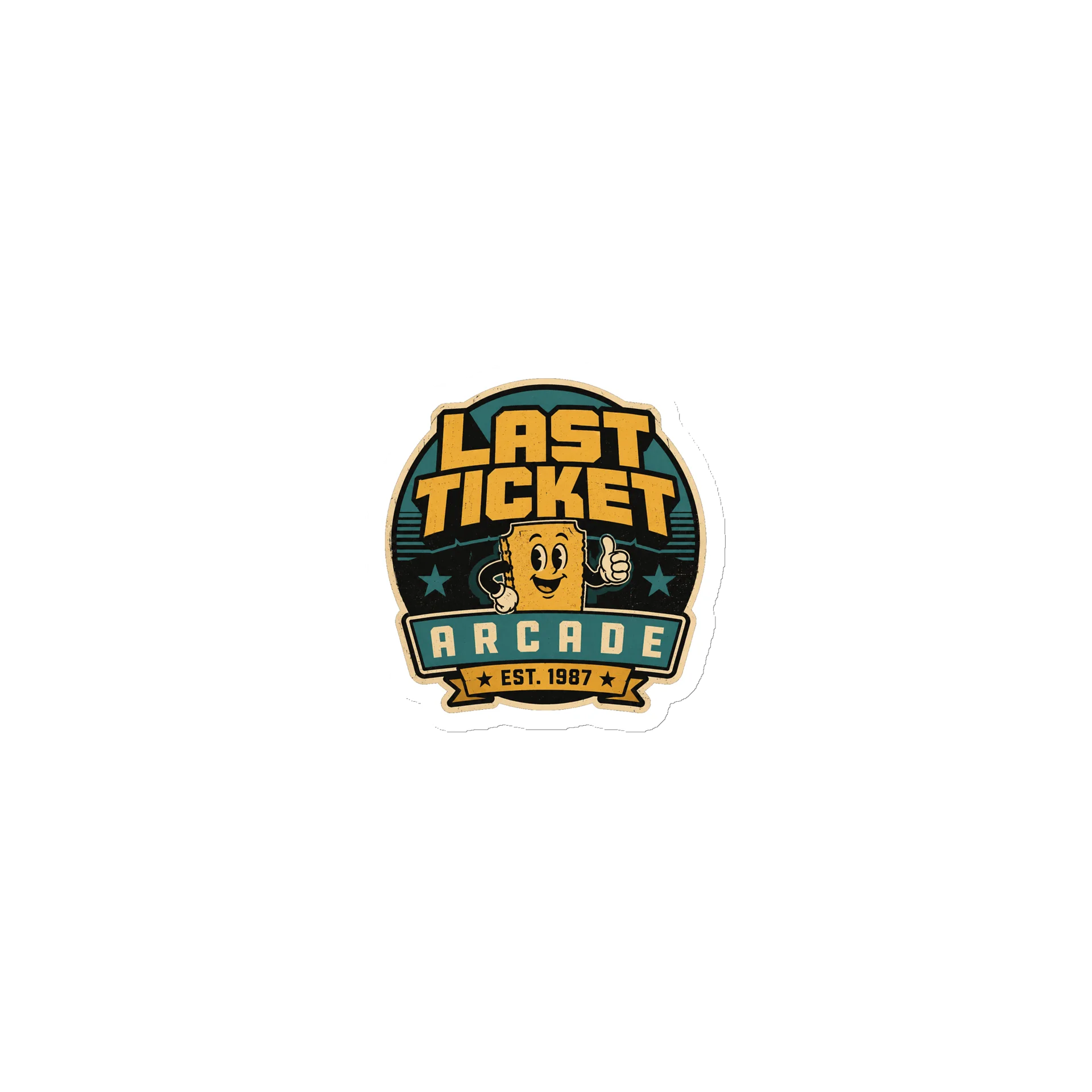 Last Ticket Arcade Magnet product image (1)