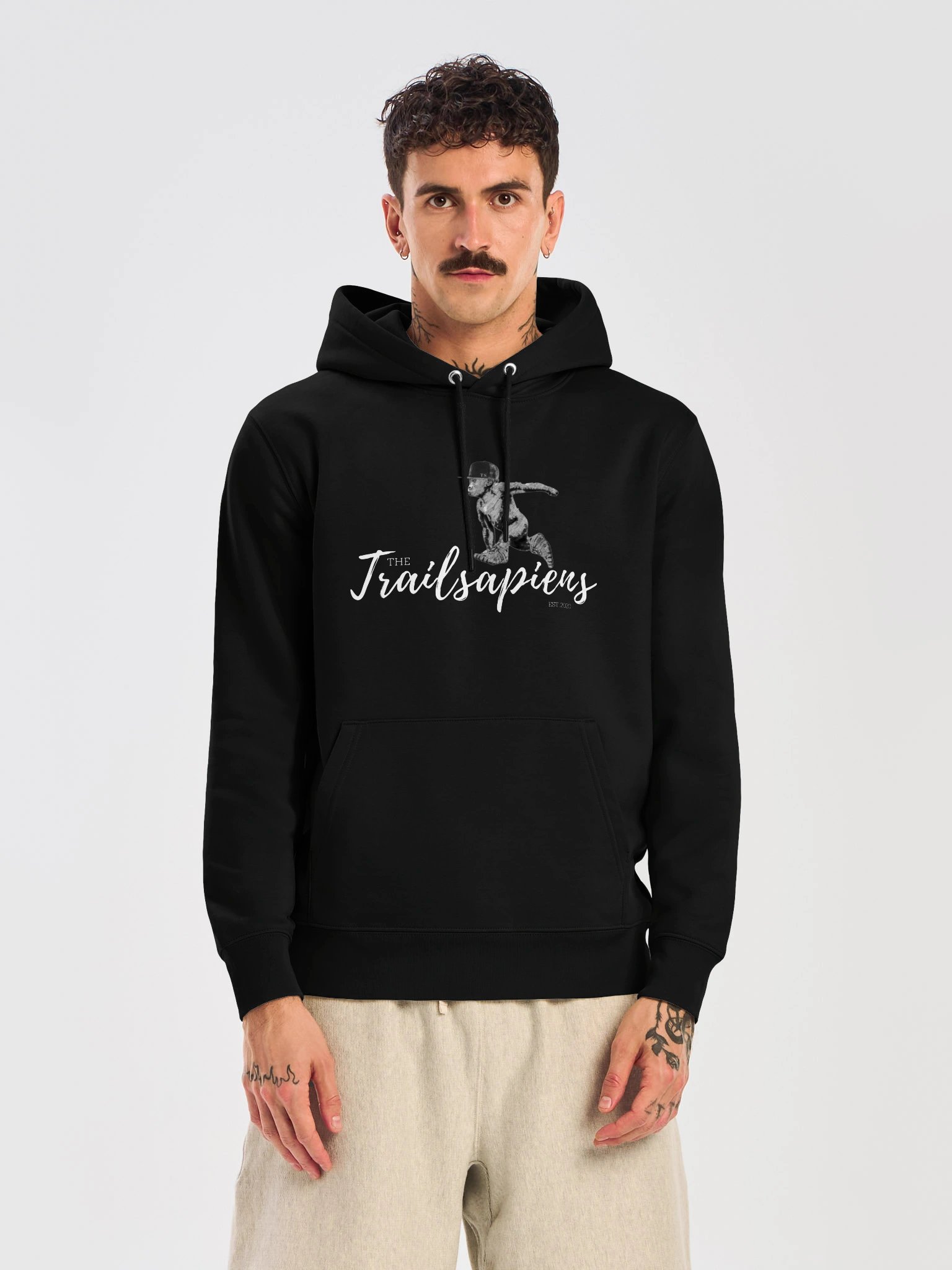 ECO-Friendly & Organic Premium Quality Stanley/Stella Unisex hoodie with Trailsapiens Logo product image (33)