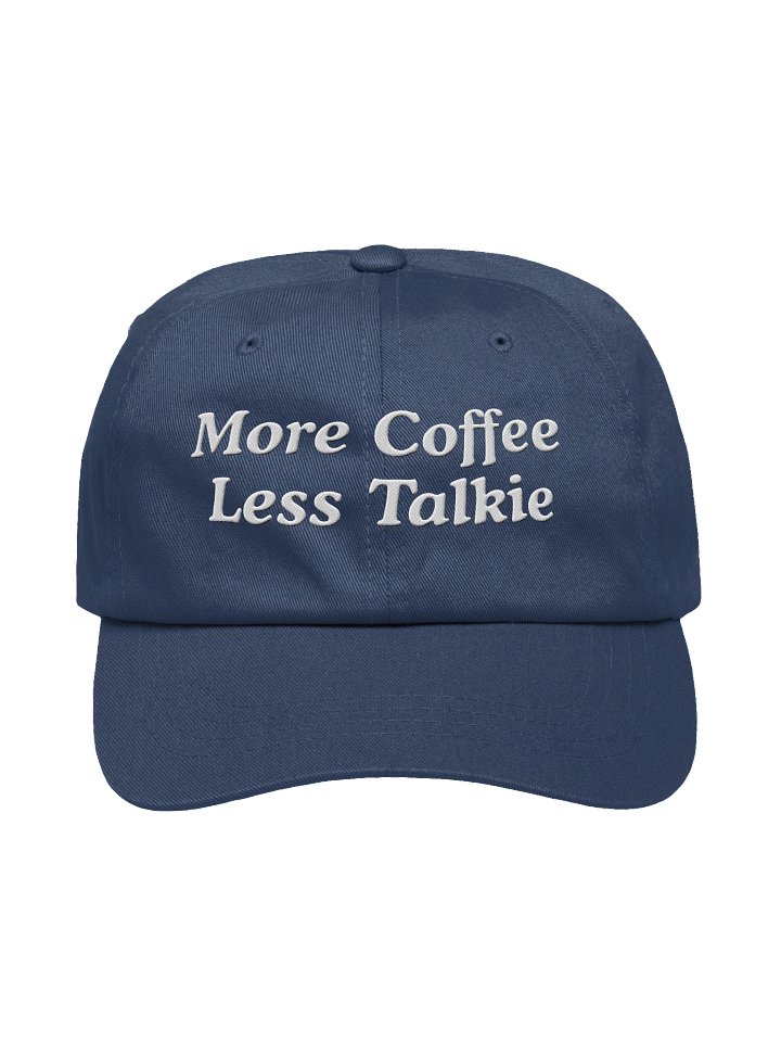 More Coffee Less Talkie Hat product image (6)