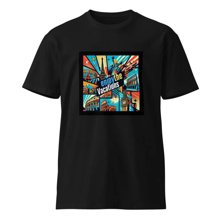AS Colour Premium Oversized Faded T-Shirt | AI Design explore the world product image (1)