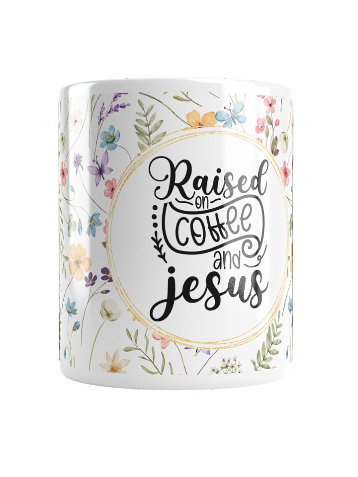 Raised On Coffee And Jesus Mug product image (1)
