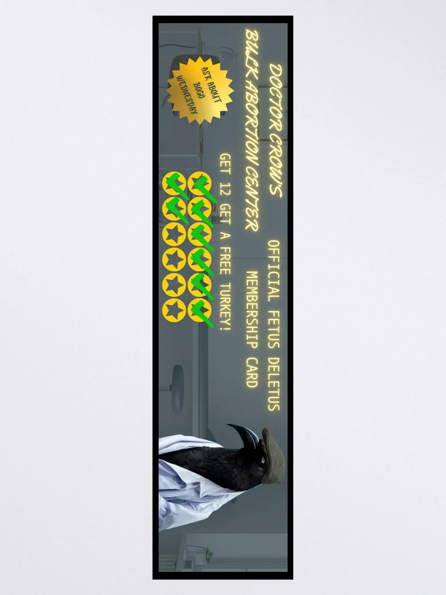 Dr Crow's Bulk AB's - The Bumper Sticker product image (3)