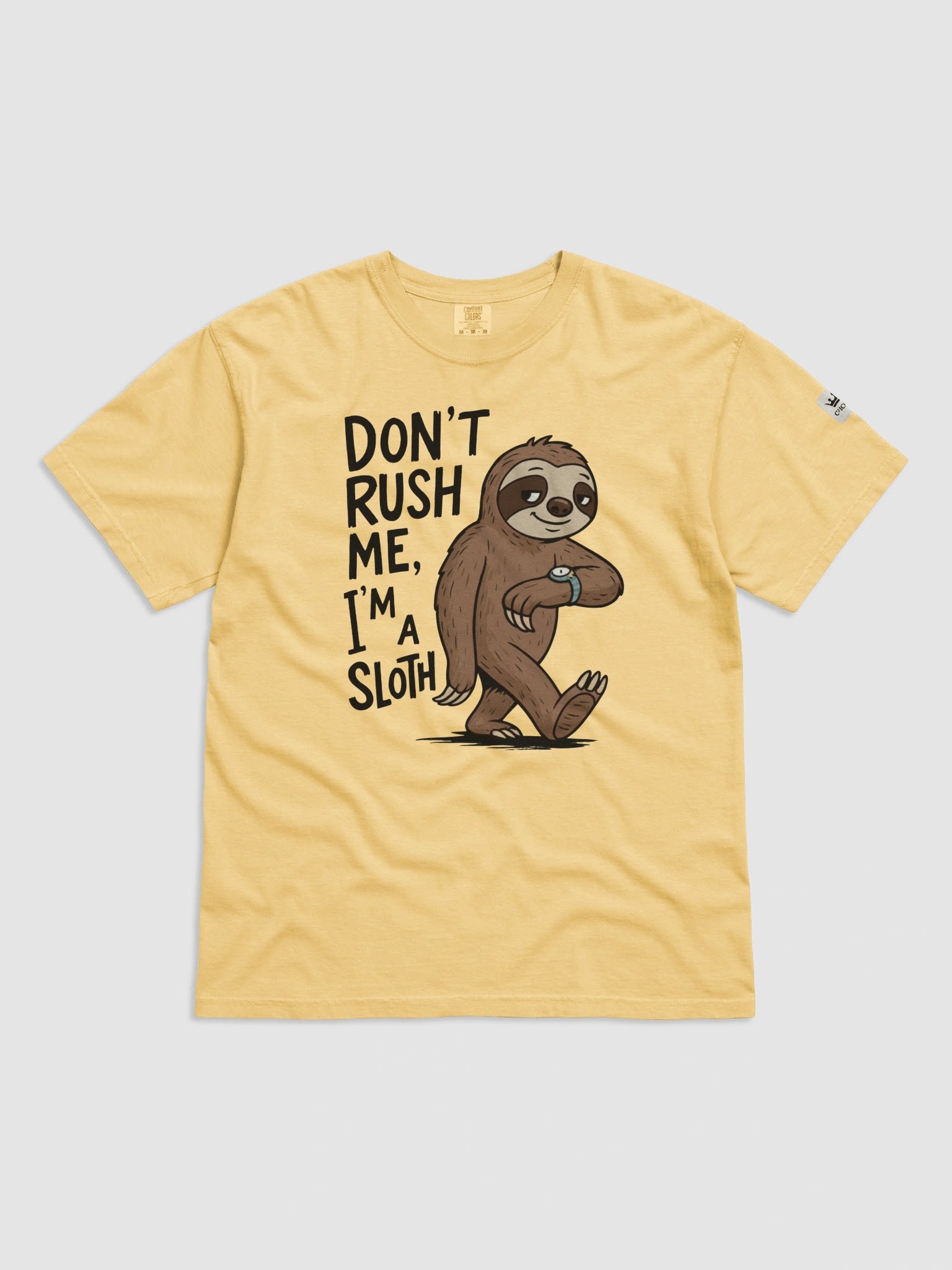 Don’t Rush Me, I’m a Sloth Graphic T-Shirt product image (71)