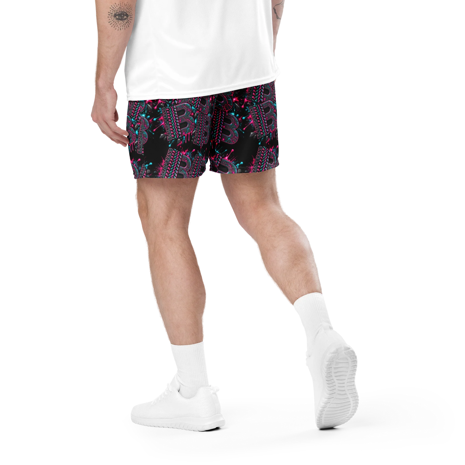 Blacktop Brand: All-Over Mesh Short product image (4)