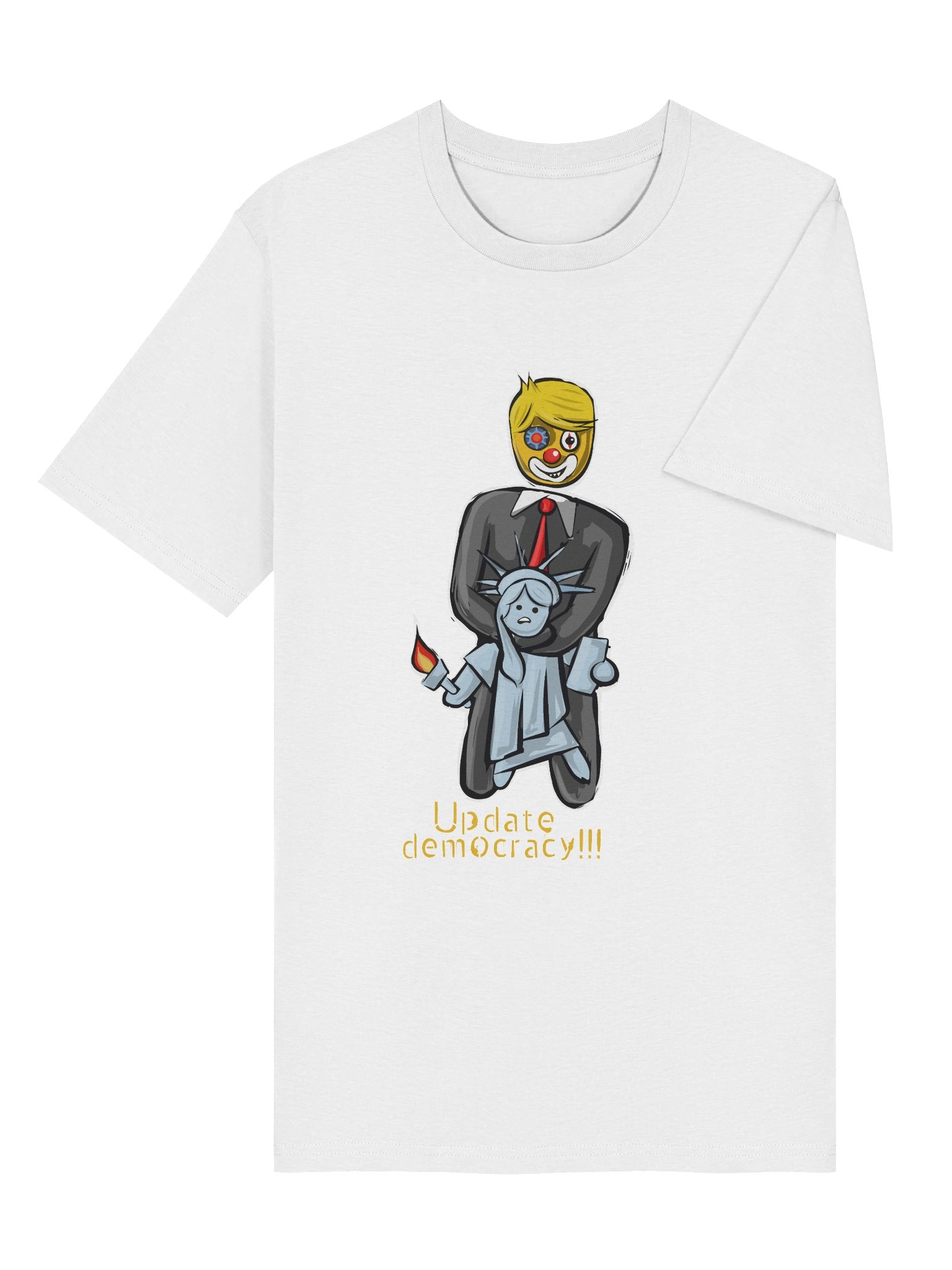 Trump strangeling the statue of liberty product image (6)