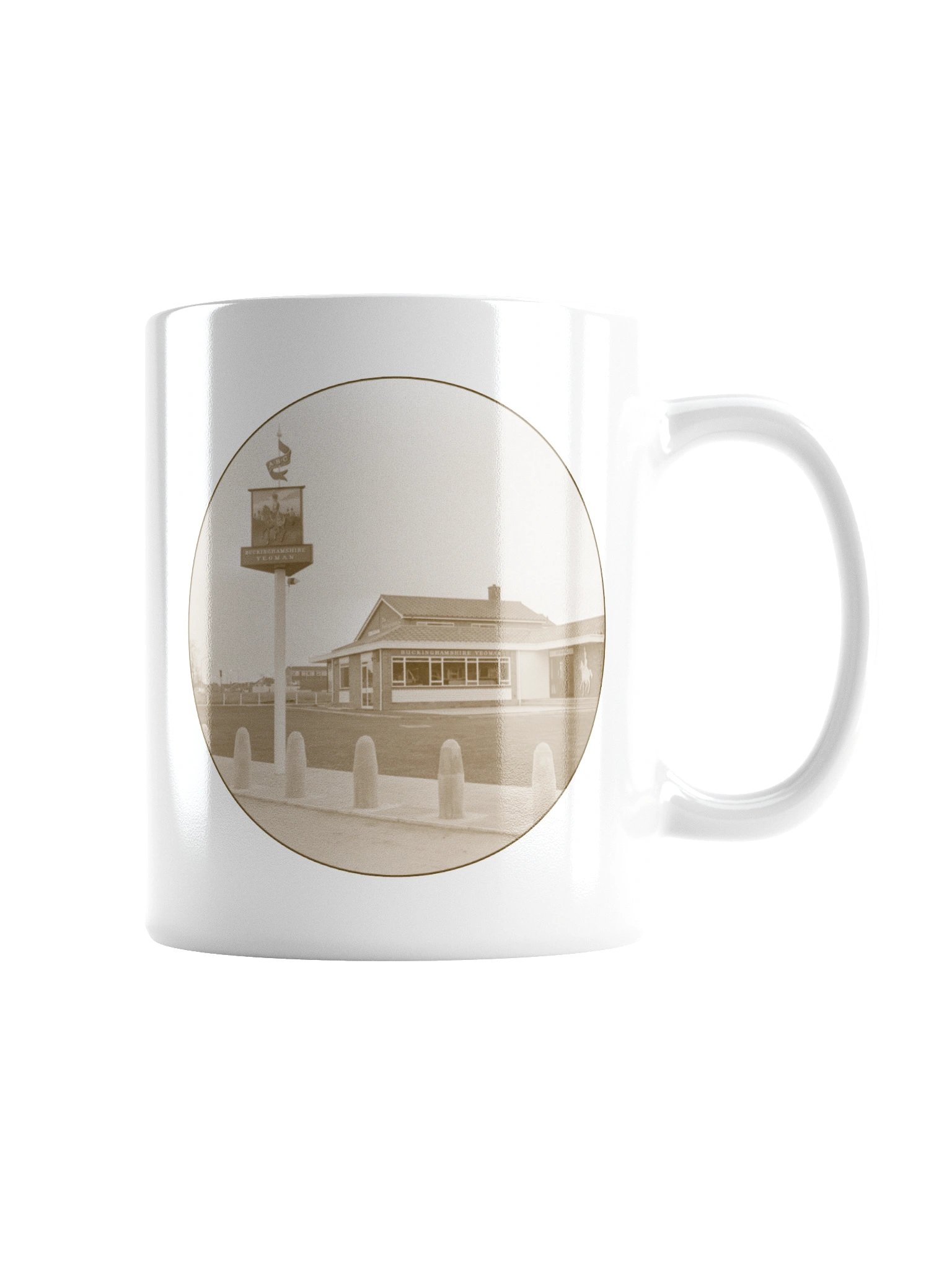 White Mug - Bucks Yeoman product image (1)