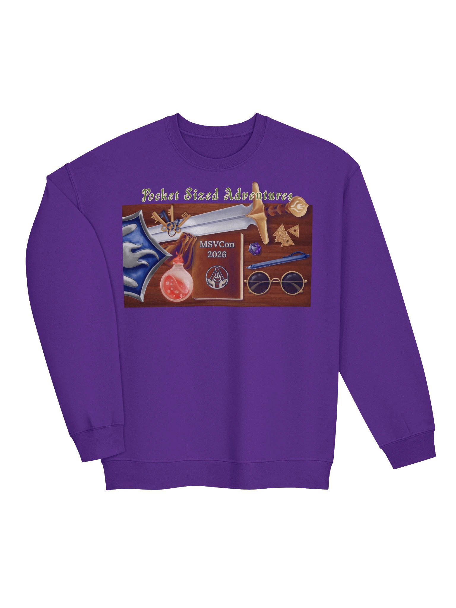 MSVCon 2026: Adventure Tools Crewneck Sweatshirt product image (3)