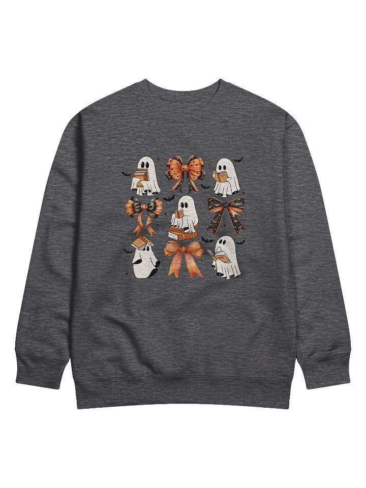 Coquette Style Bookish Ghosts Sweatshirt (Homemade) product image (2)