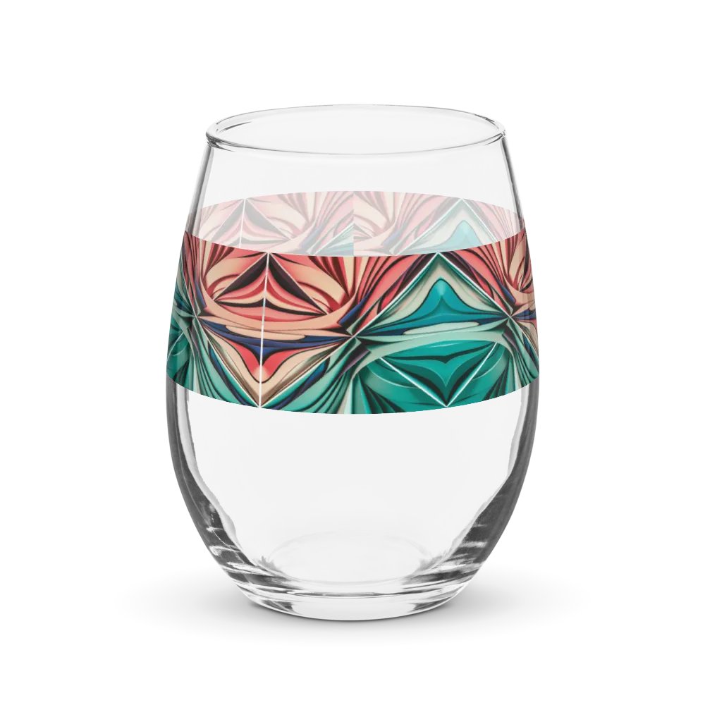 Graphic Grove Abstract Design Stemless Wine Glass - 15oz product image (3)