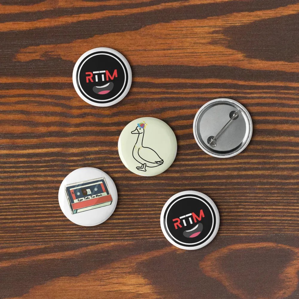 RTTM Pin Button Collection product image (7)