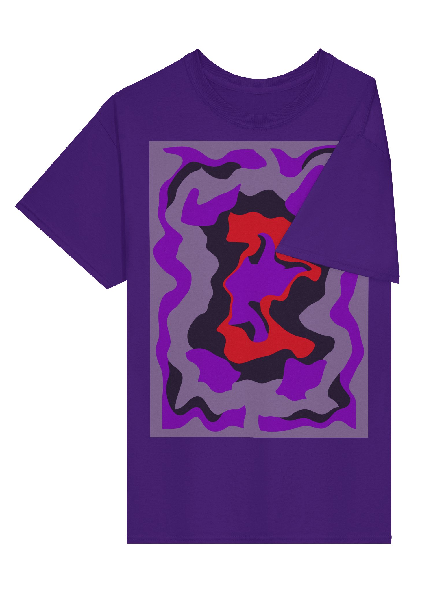 Abstract Wave T-Shirt product image (3)