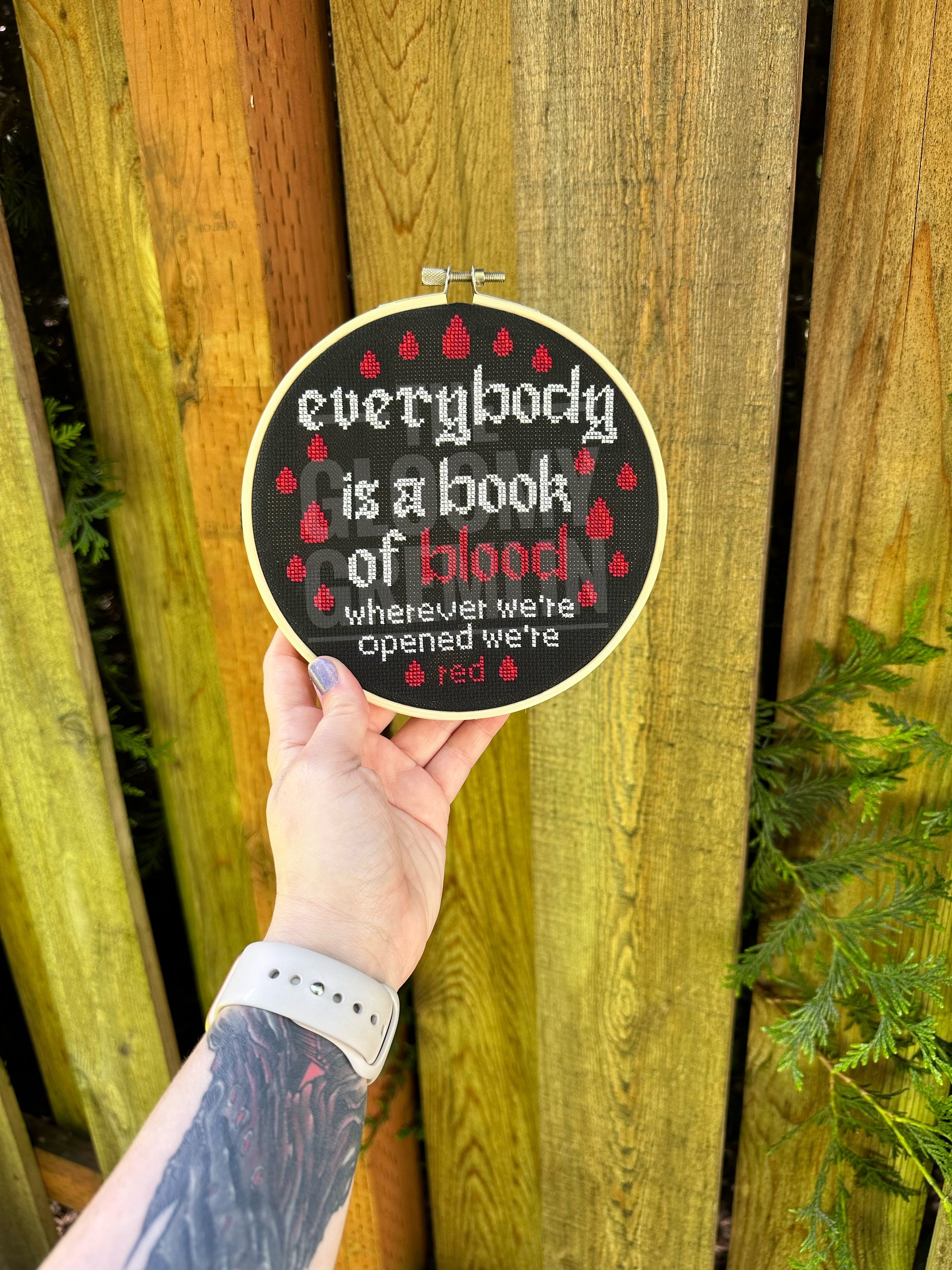 Books of Blood - Cross Stitch Pattern product image (2)