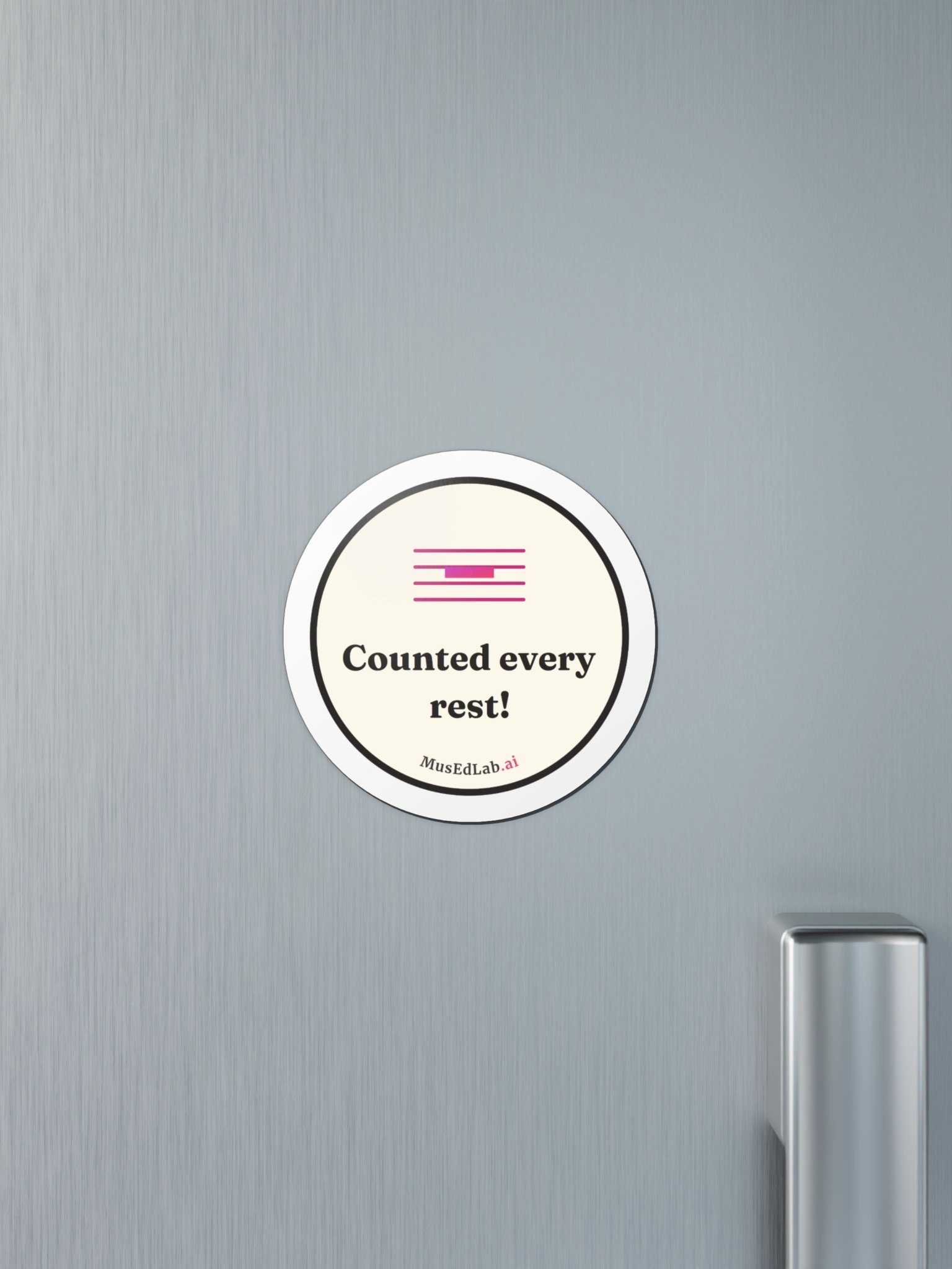 Music Reward Magnets - Counted every rest! product image (4)