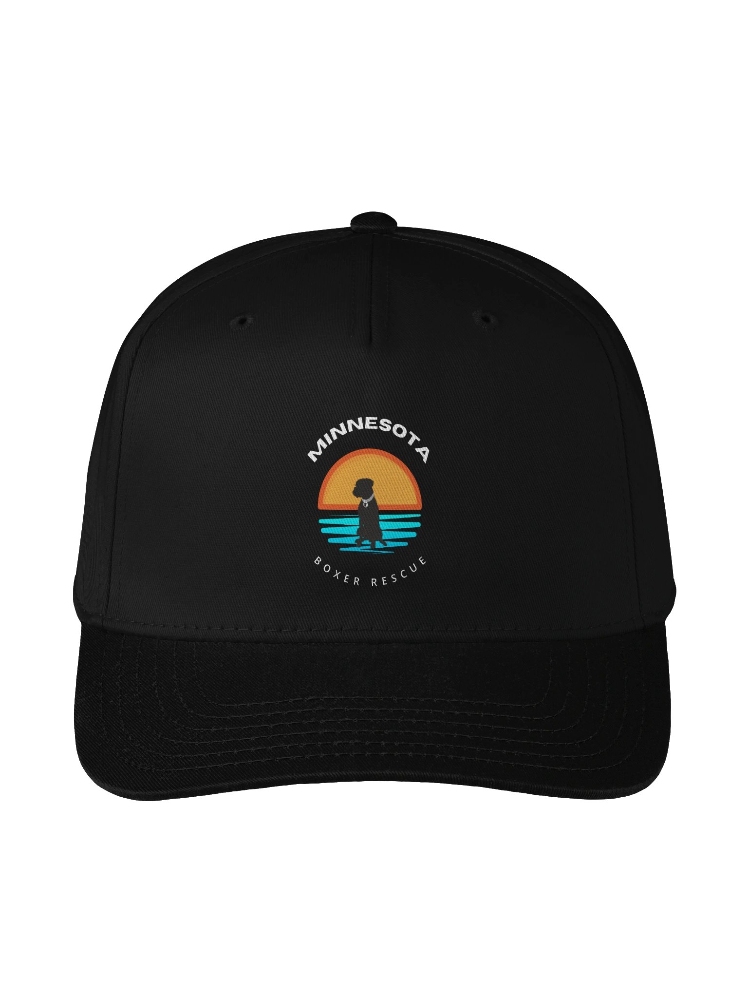Minnesota Boxer Rescue Sunset Logo Cap product image (2)