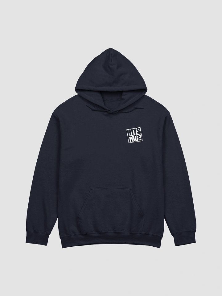 Hits 1063 White Logo Unisex Hoodie product image (1)