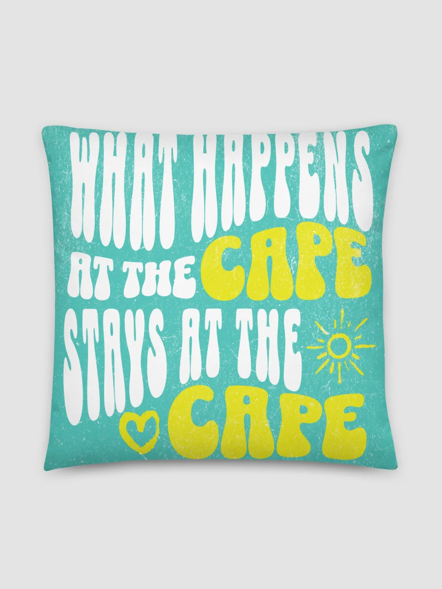 What Happens at the Cape Pillow product image (3)