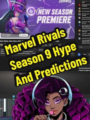 Season 9 hype is upon us!  #marvelrivals #gaming #vtuber #tiktokgrowthchallenge 