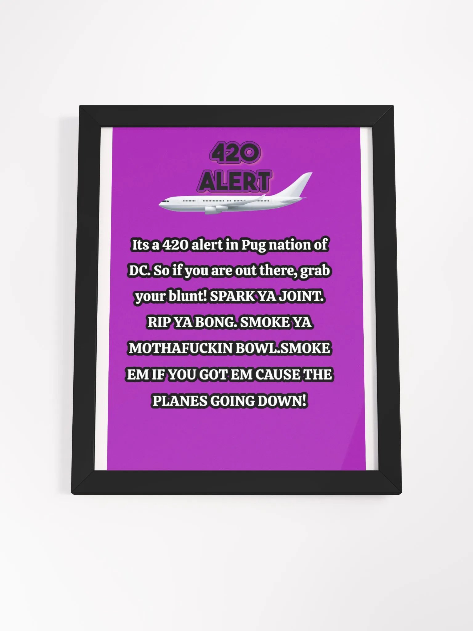 Pug Nation Slogan Poster product image (15)