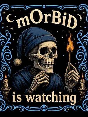 ''mOrBiD is Watching'' Stainless Steel Tumbler product image (2)