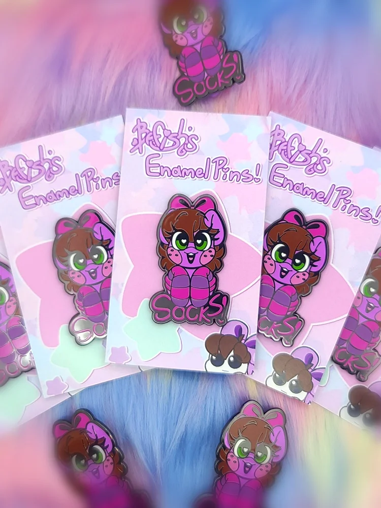 Pony Socks | Enamel Pin | RETIRING product image (1)
