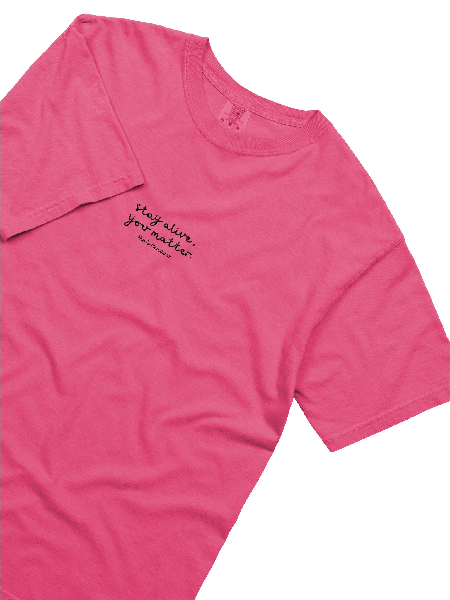 Stay Alive, You Matter T-Shirt [Black Letters] product image (40)