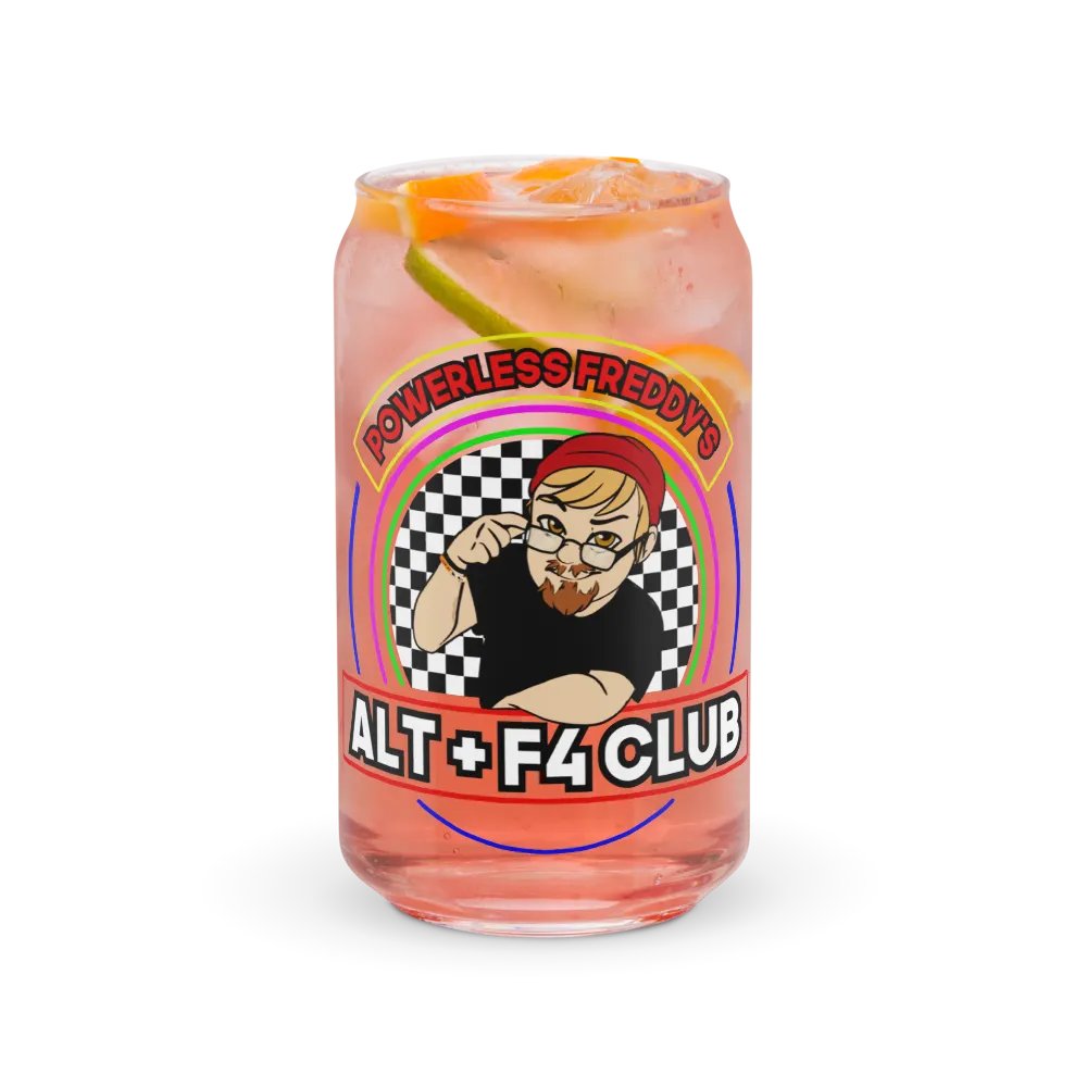 ALT + F4 Club Can-Shaped Glass product image (37)