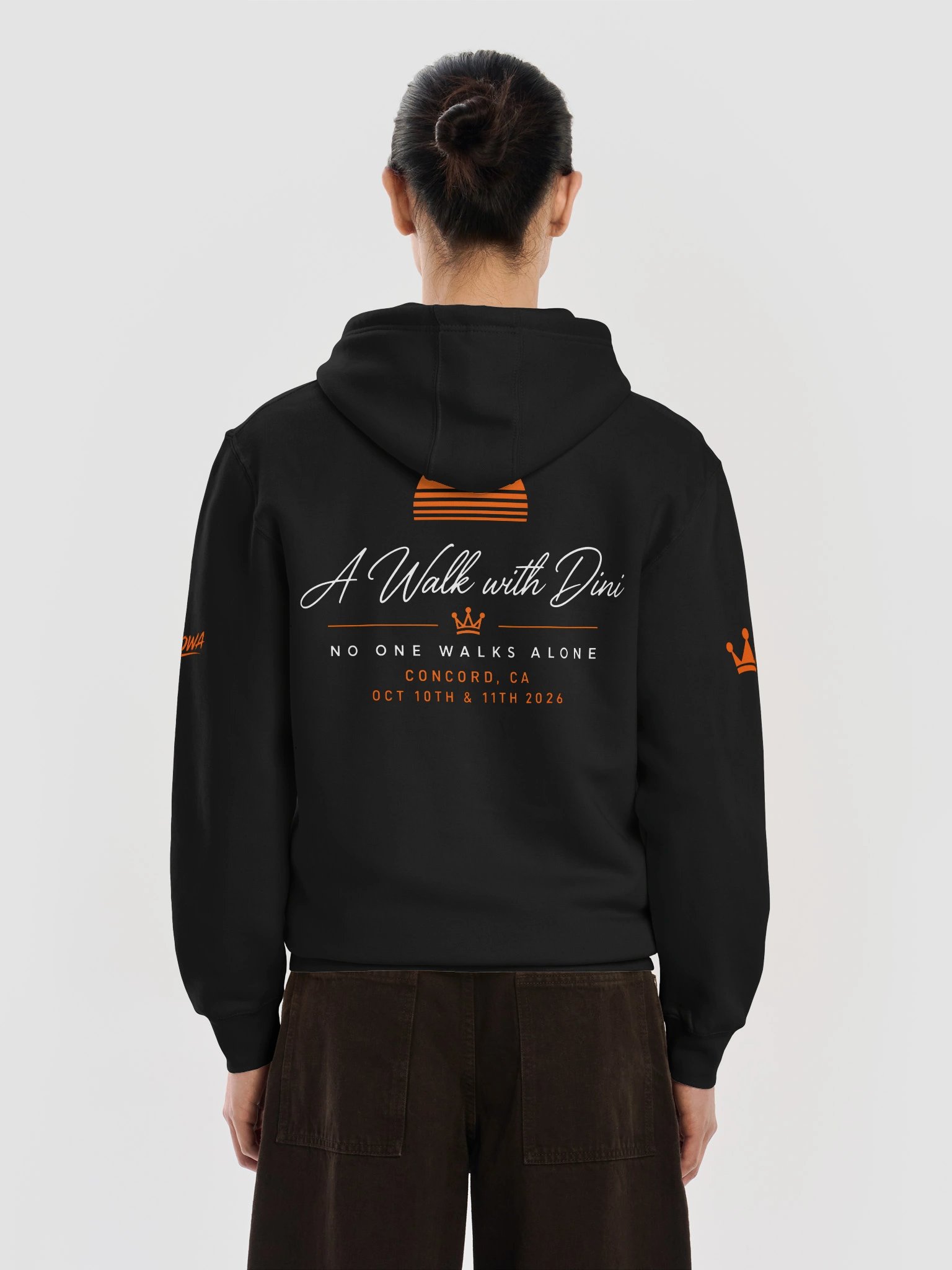 A Walk With Dini 2026 Event Exclusive Zip up hoodie product image (39)