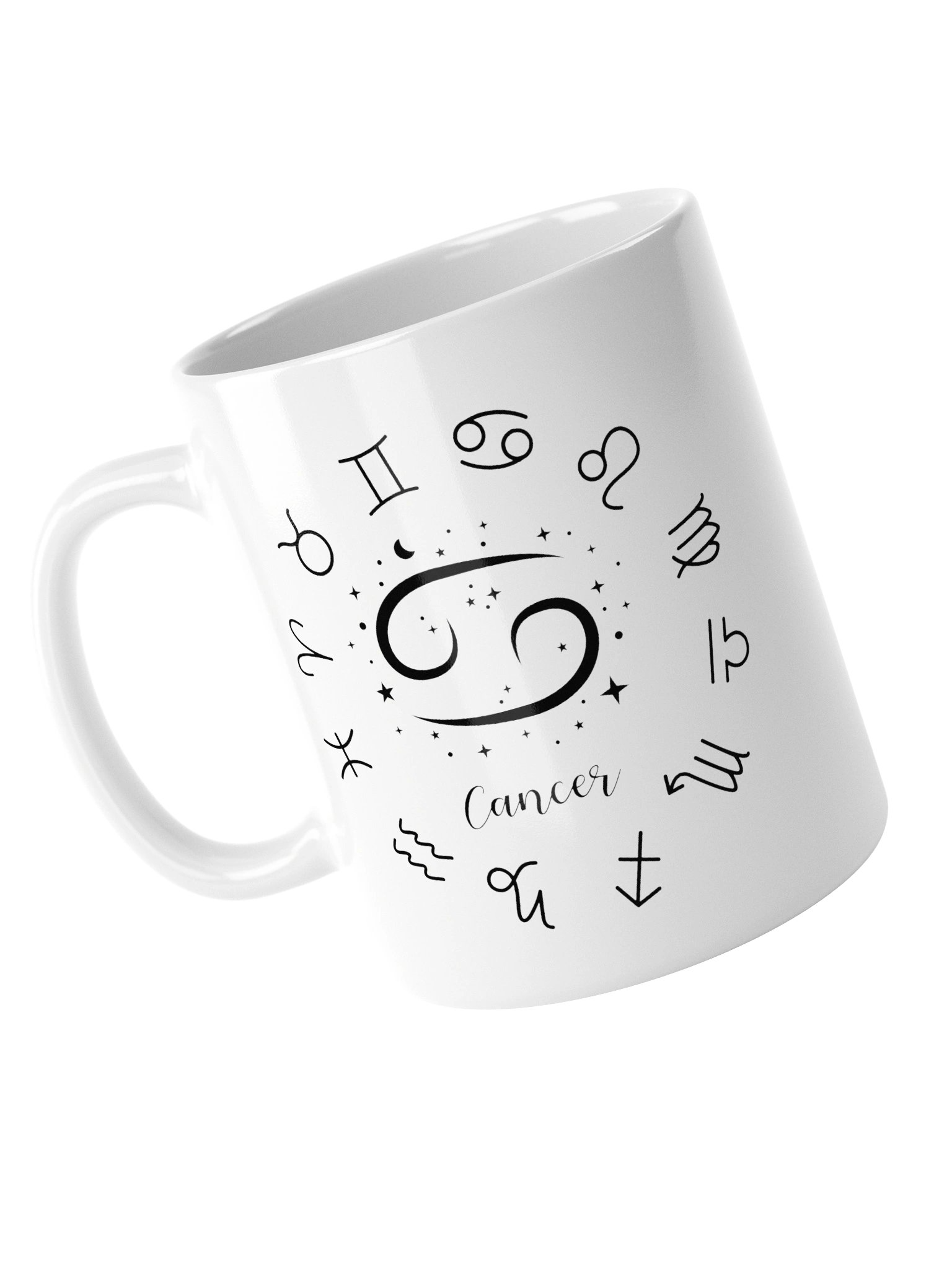 Cancer Zodiac Mug | Caring & Intuitive Astrology Coffee Mug | Cancer Gift product image (5)