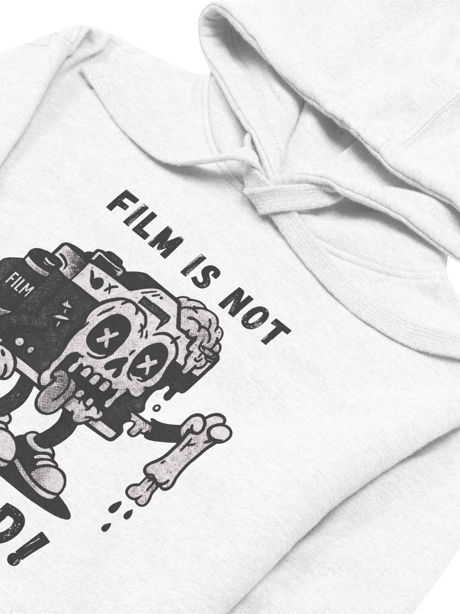 Undead 35mm Vintage Graphic Hoodie (White) product image (3)