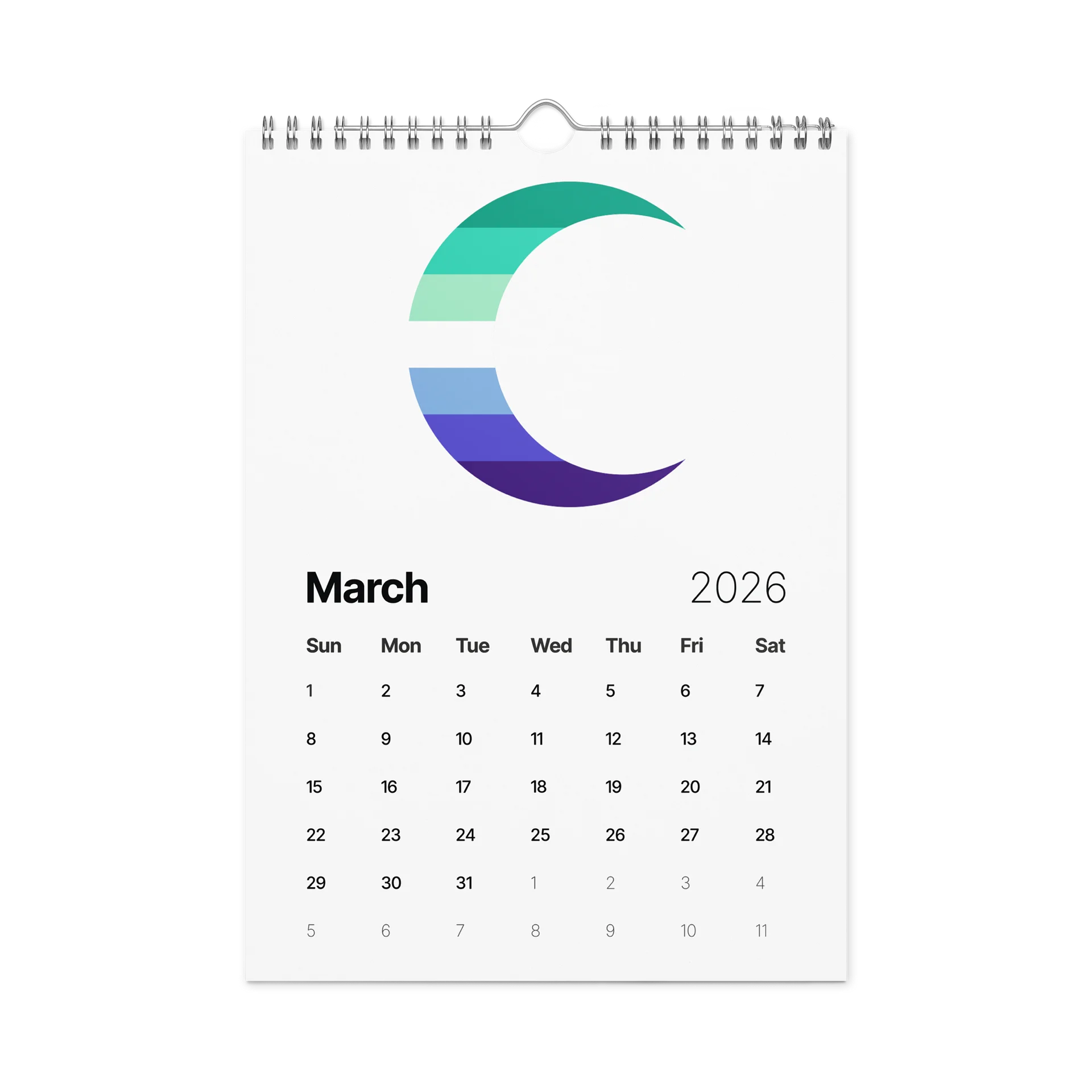 Celestial 2026: Customizable Wall Calendar product image (8)