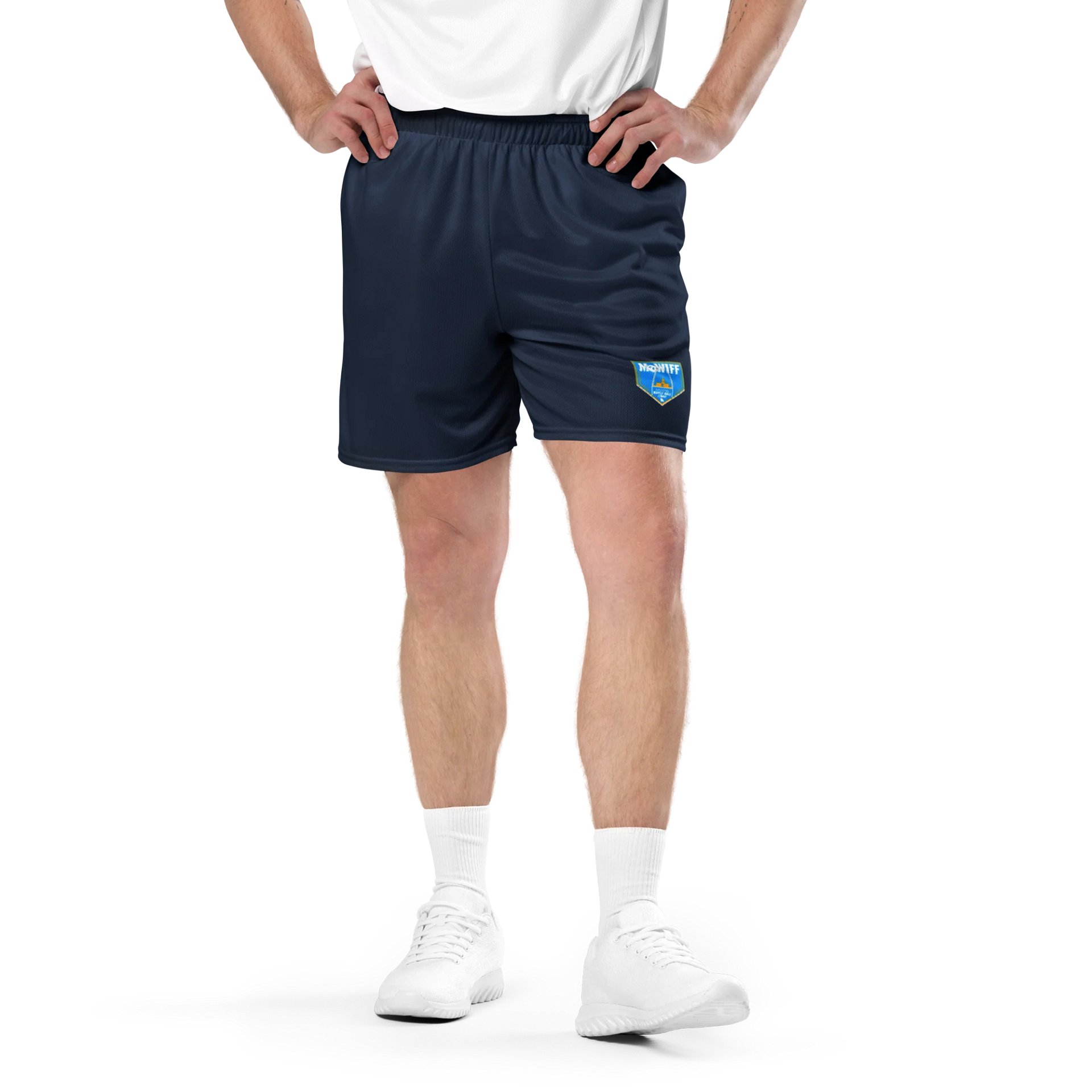 Main Logo Mesh Shorts (Navy) product image (1)