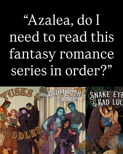 I got this question a lot while I was at Fan Fest Northwest this past weekend. “Do I need to read the Love in Ordia series in...