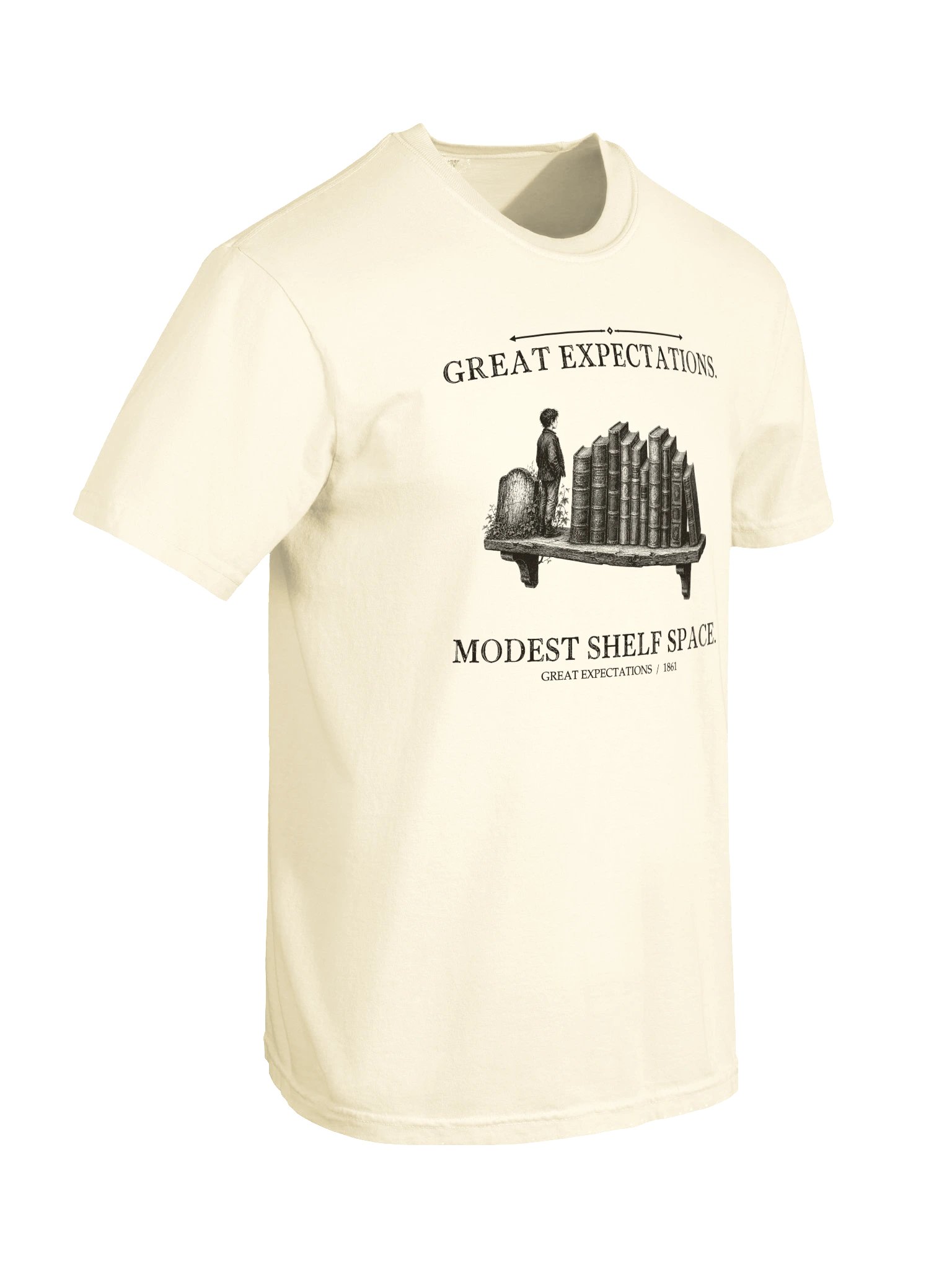 Great Expectations Modest Shelf Space -- Great Expectations Tee (Light) product image (21)