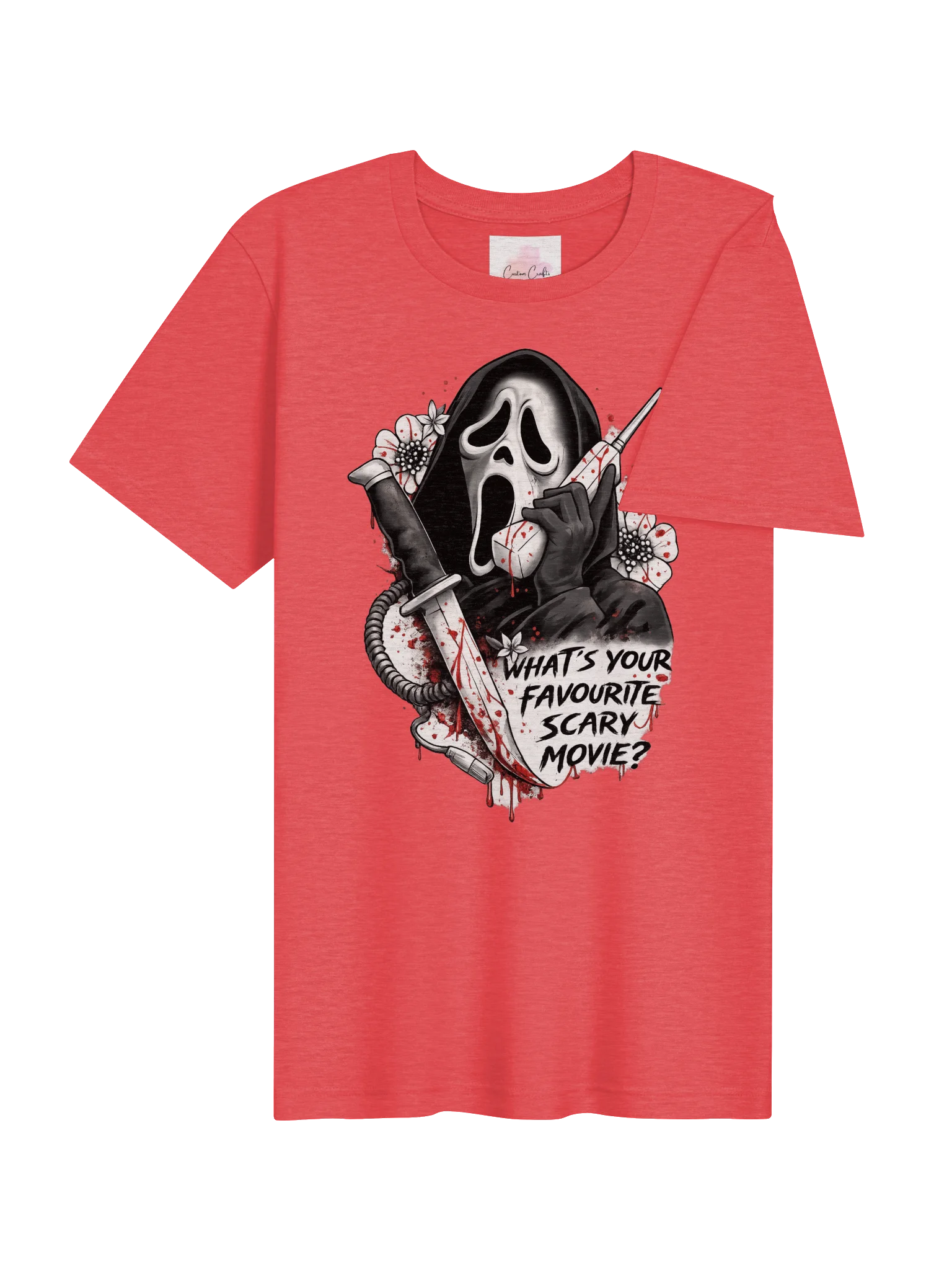 WHAT'S YOUR FAVORITE SCARY MOVIE TEE product image (16)