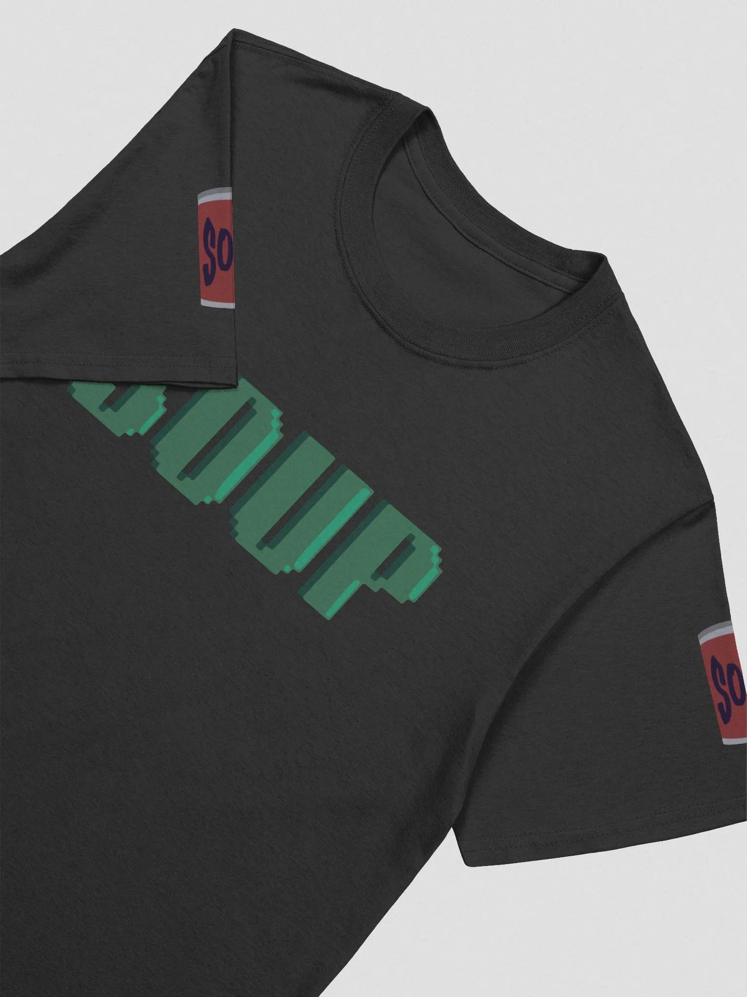 Retro Soup Tee - Green Soup product image (3)